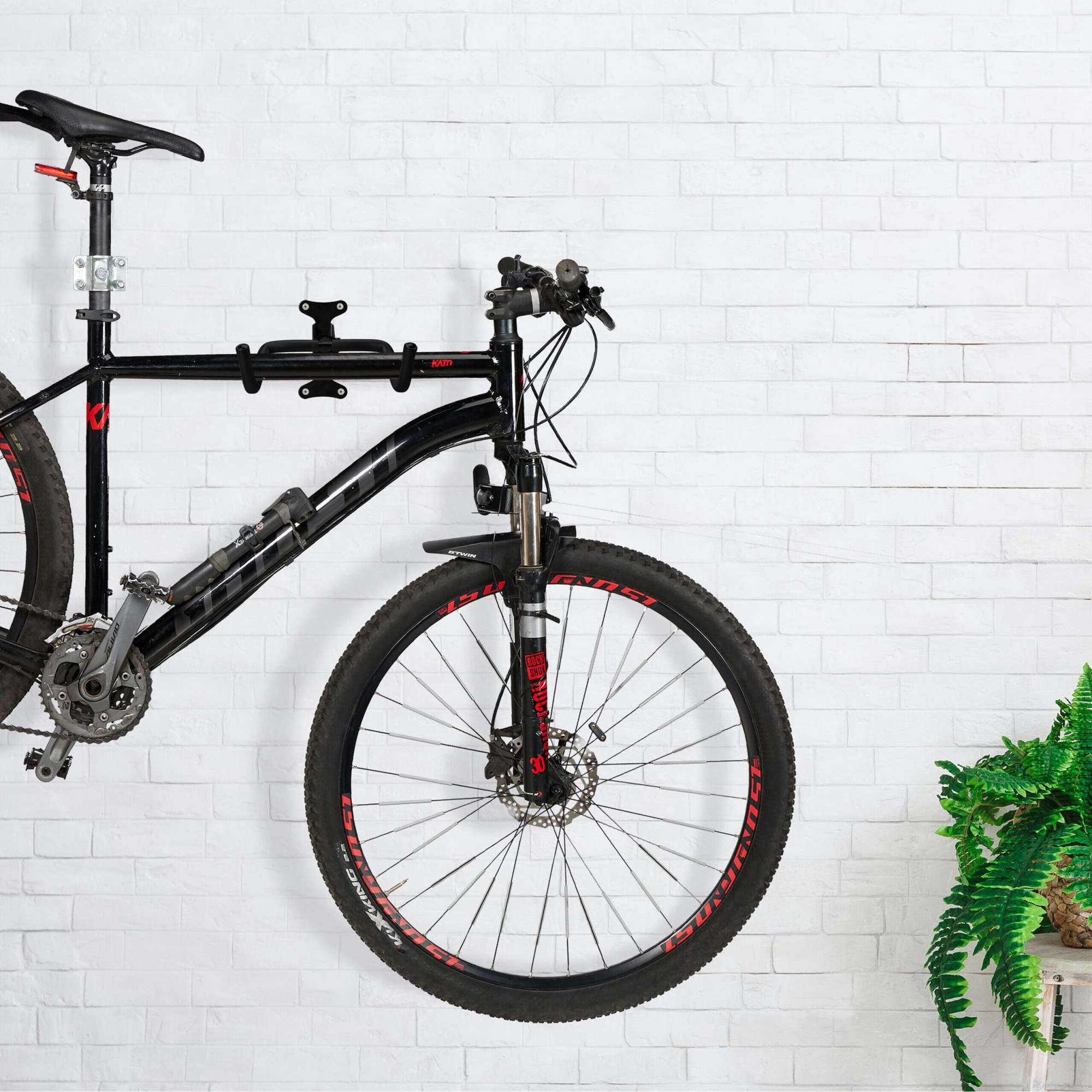 Support mural pour vélo pliant