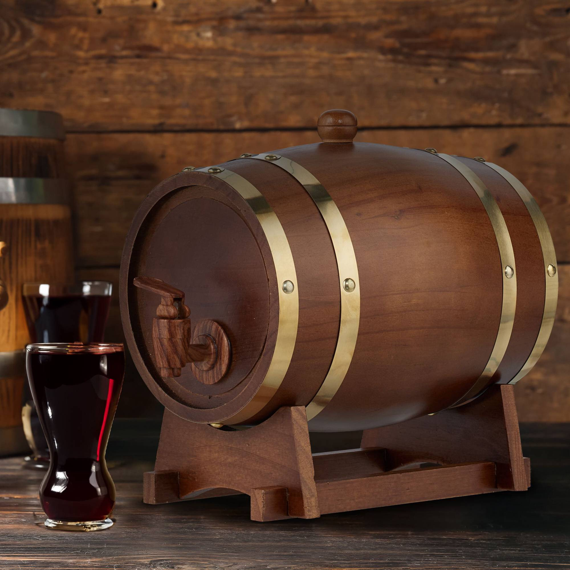 Malý drevený sud 2,2l