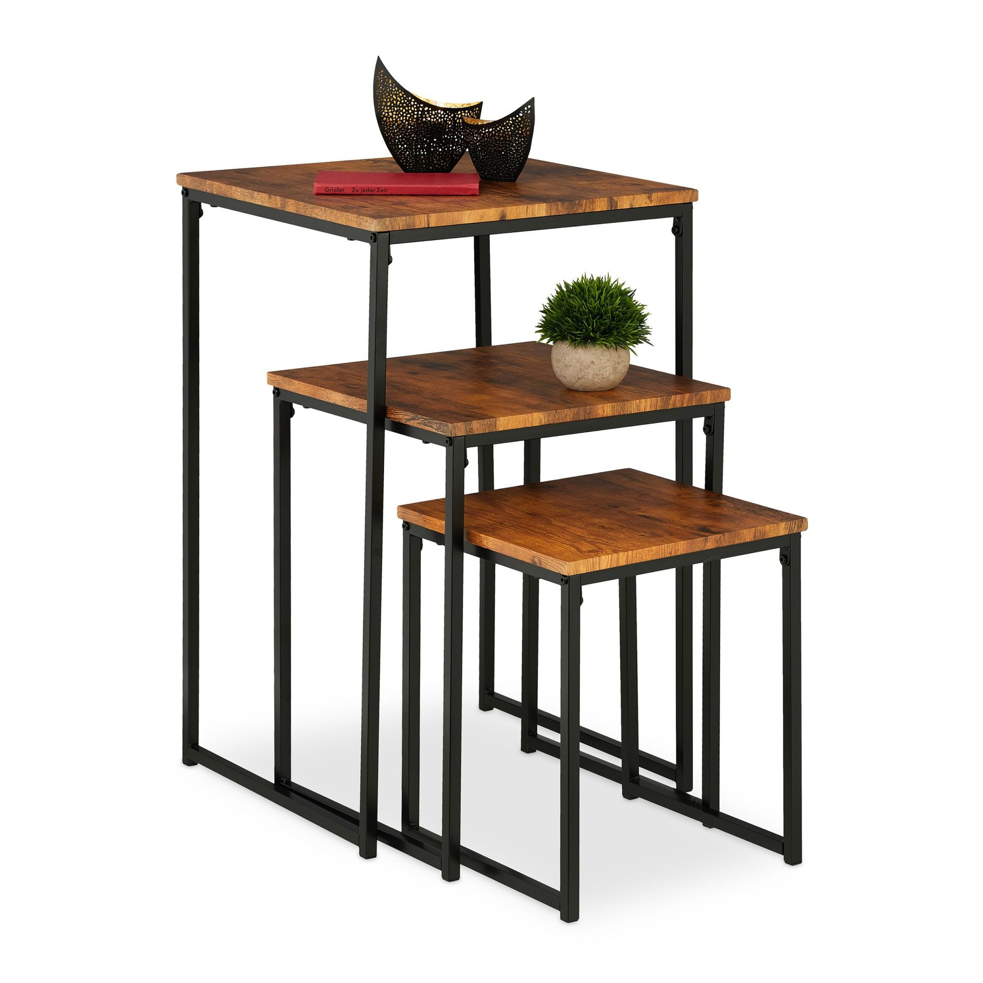 Ensemble de 3 tables d'appoint