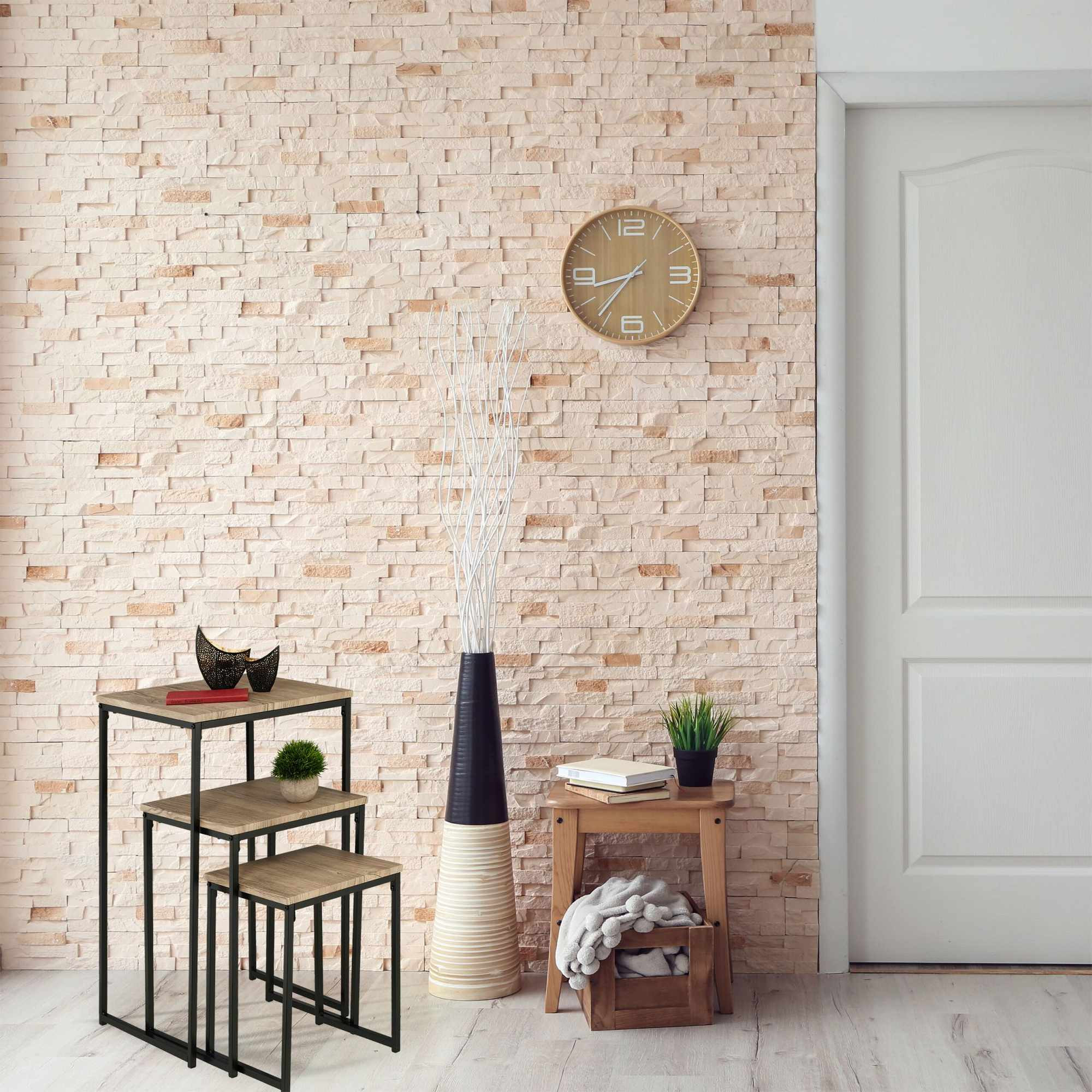 Ensemble de 3 tables d'appoint