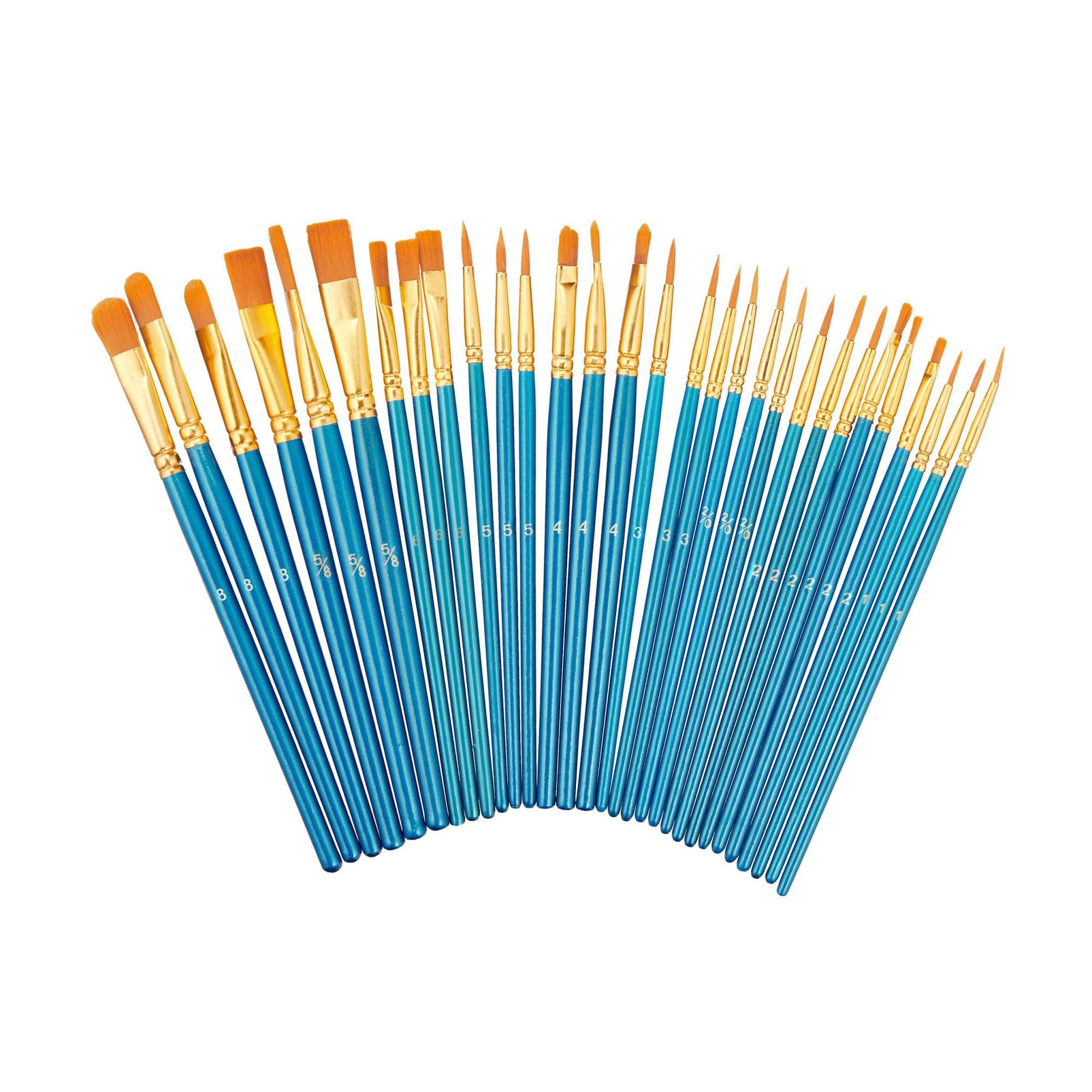 Ensemble de 30 pinceaux