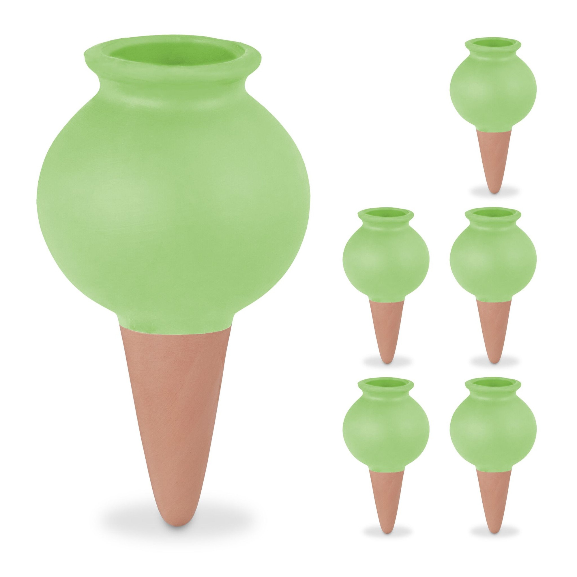 Kleitips irrigatieset van 6