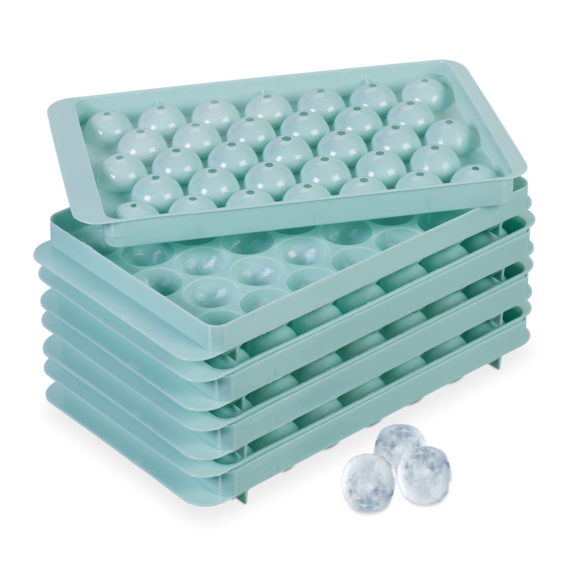 Runde Eiswürfelform 4er Set