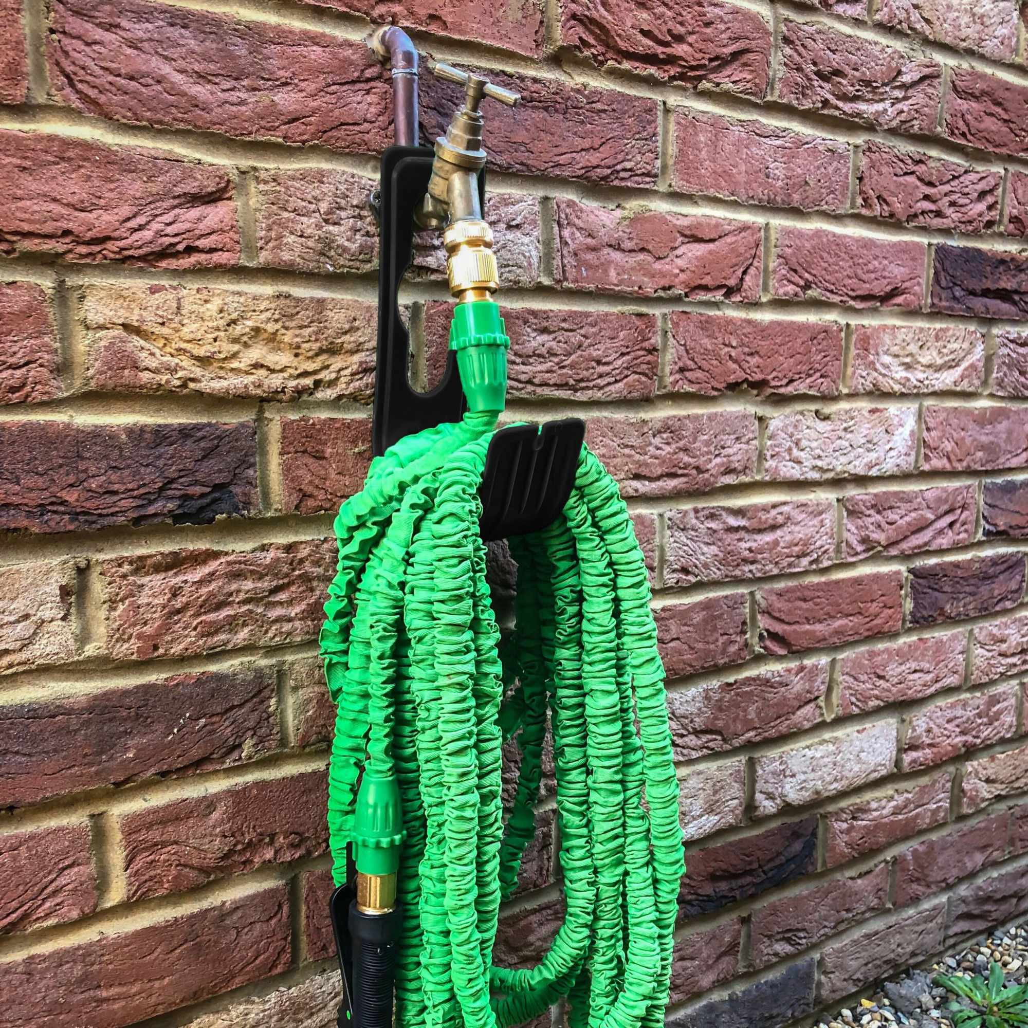 Support de durite noir lot de 4