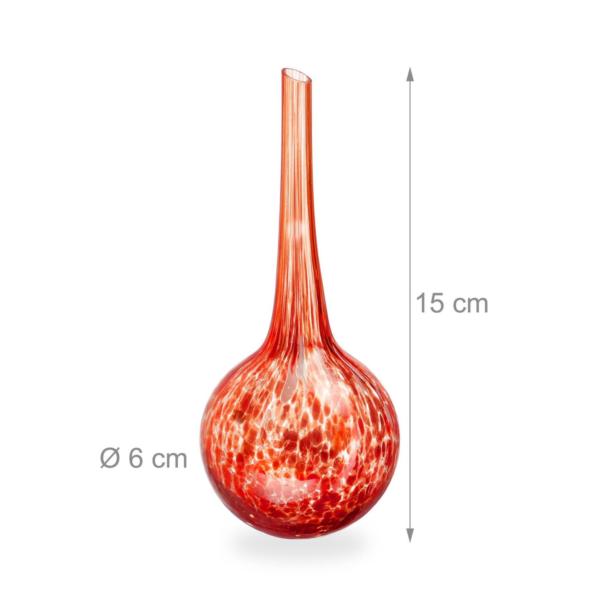Glazen waterballen set van 4