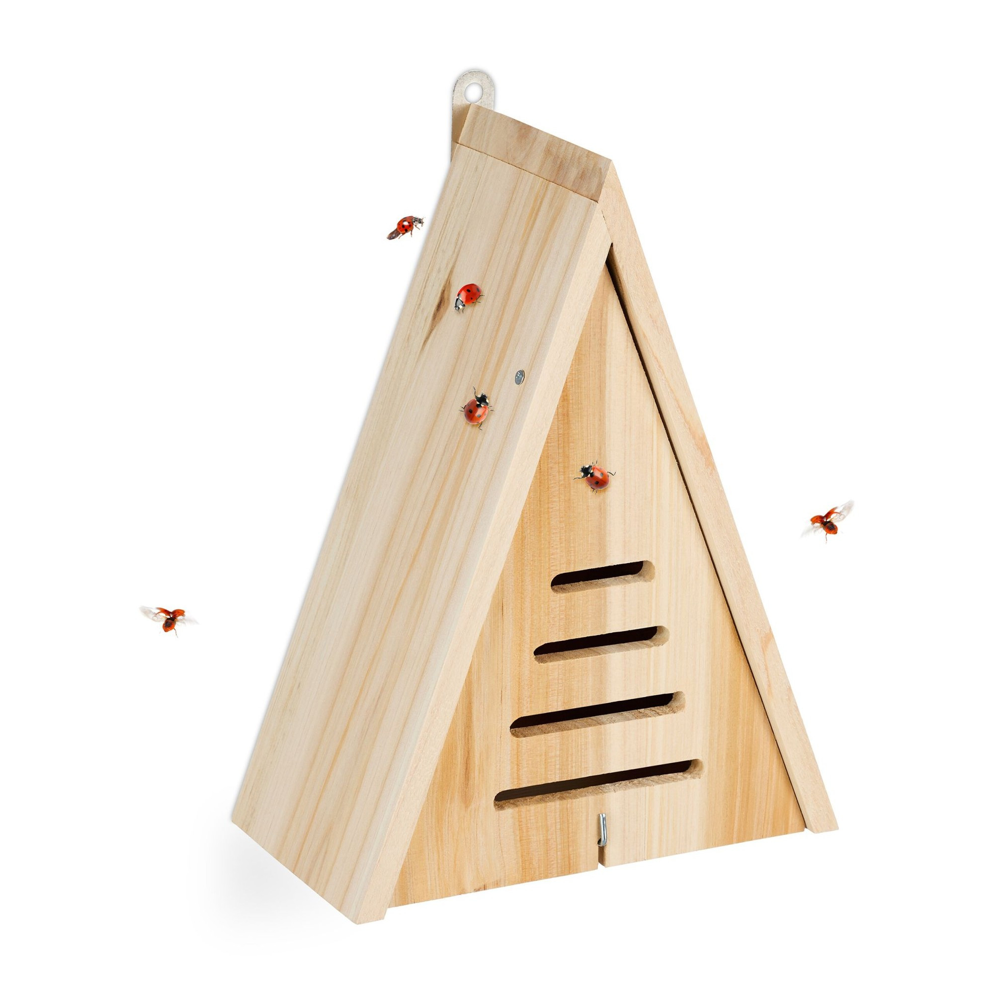 Casa triangular para mariquitas