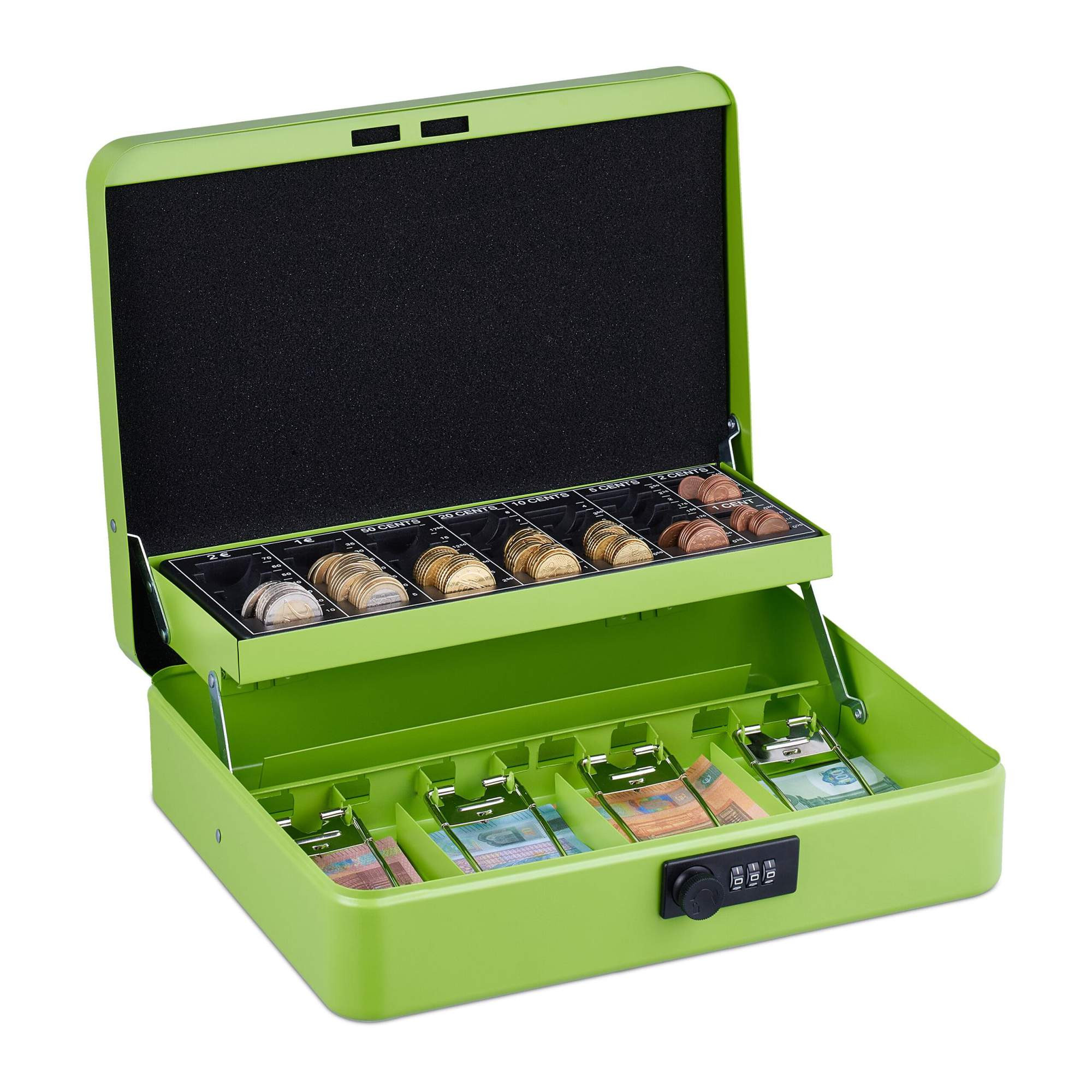 Geldlade met combinatie