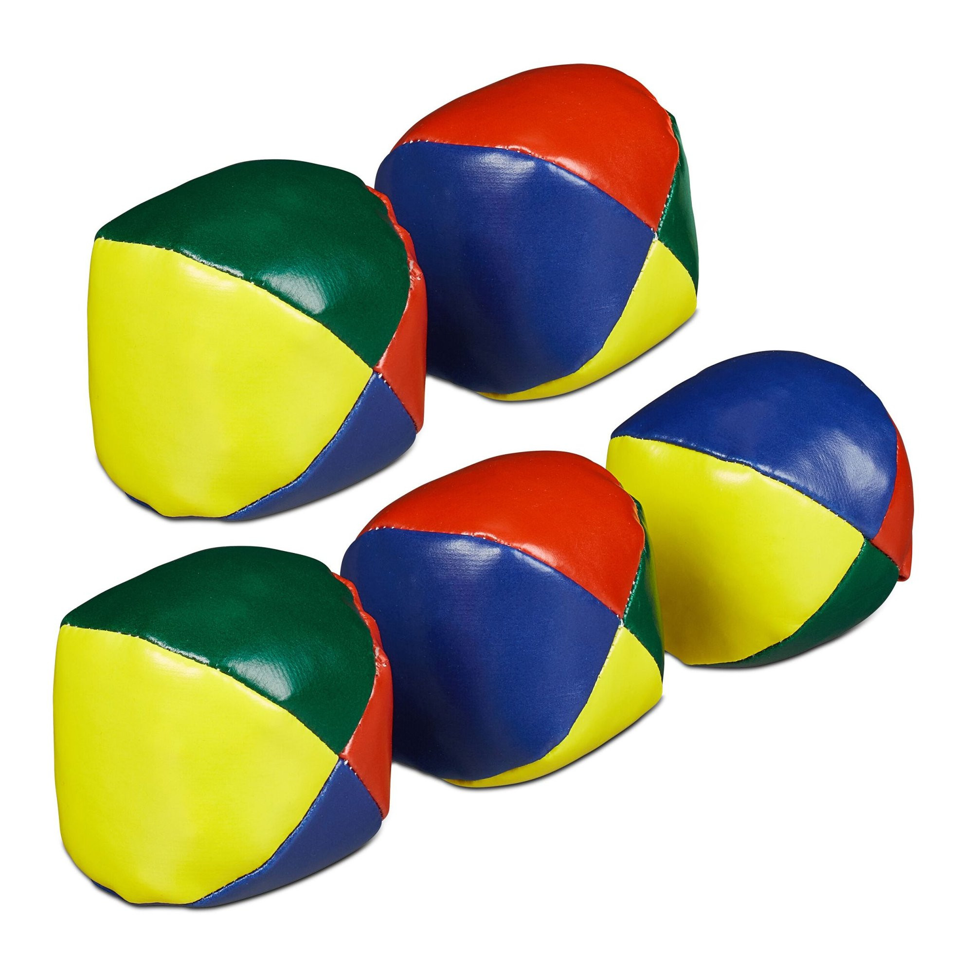 Bolas de malabarismo, conjunto de 5