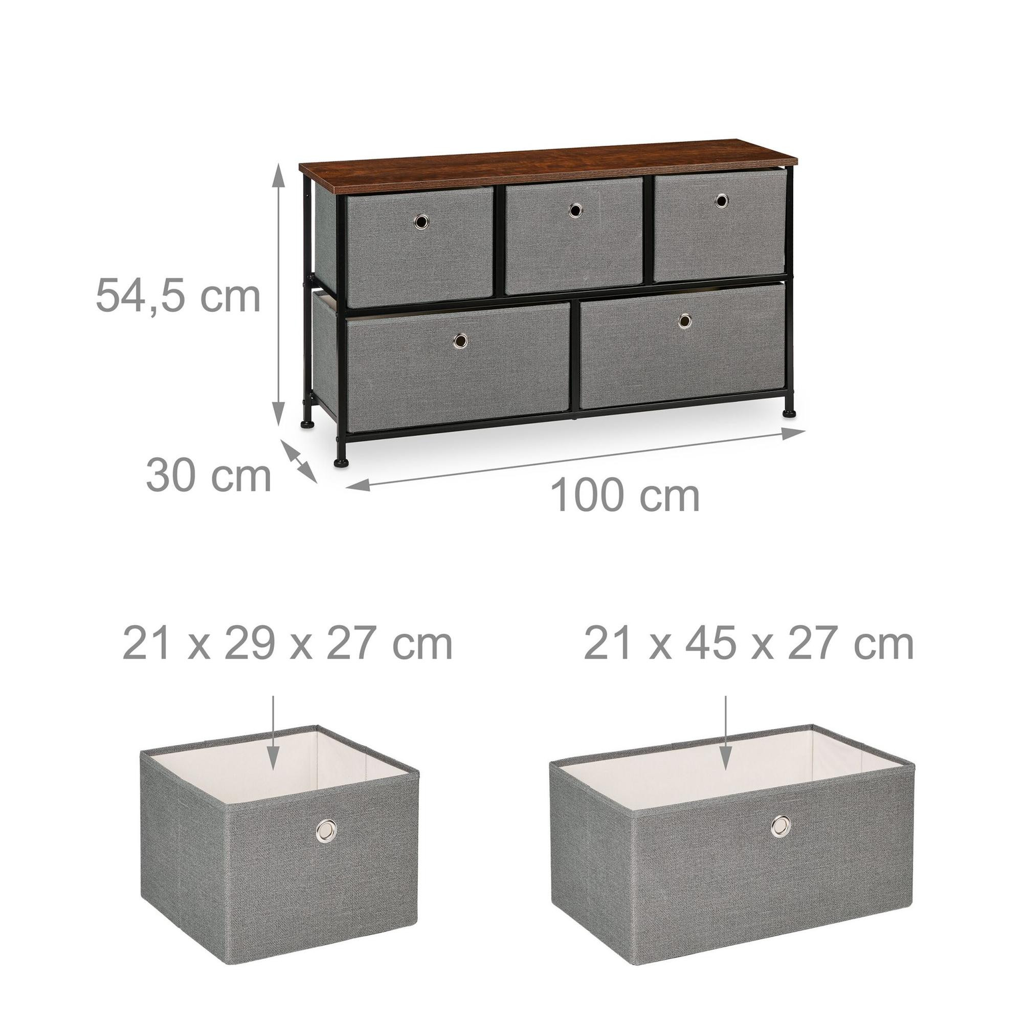 Kommode mit 5 Schubladen
