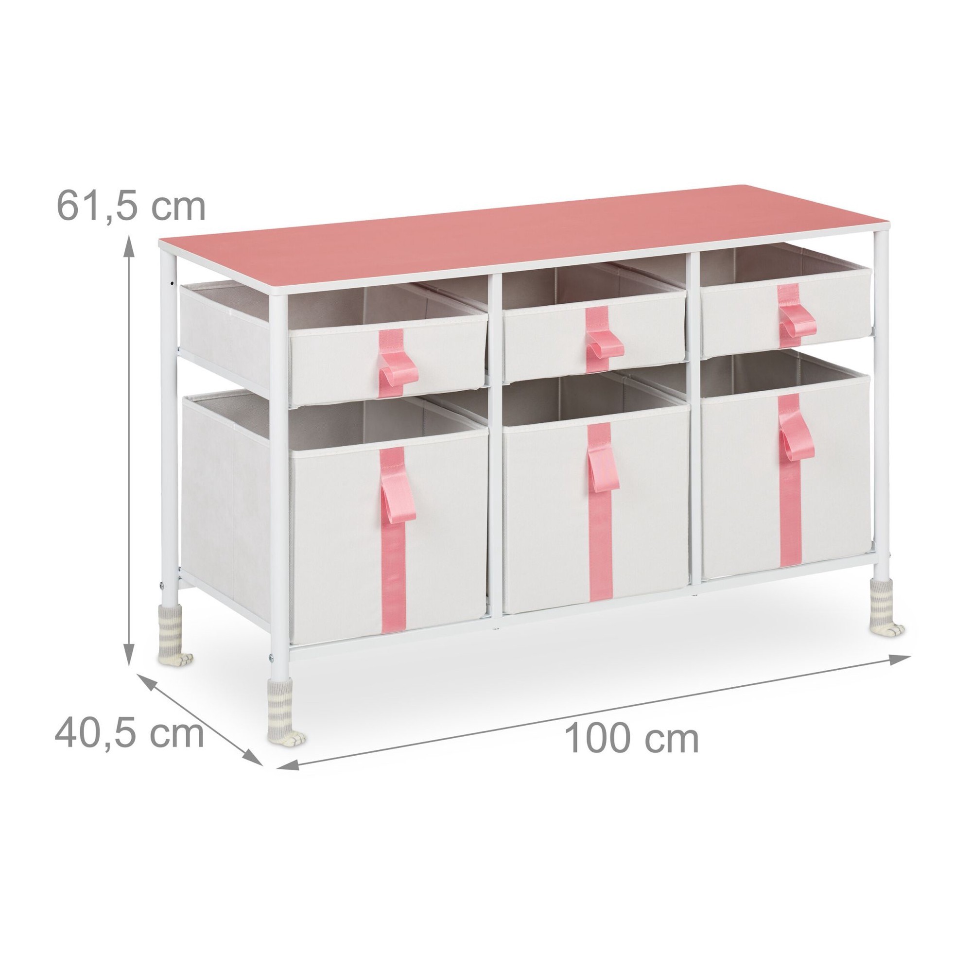 Commode pour enfants 6 tiroirs