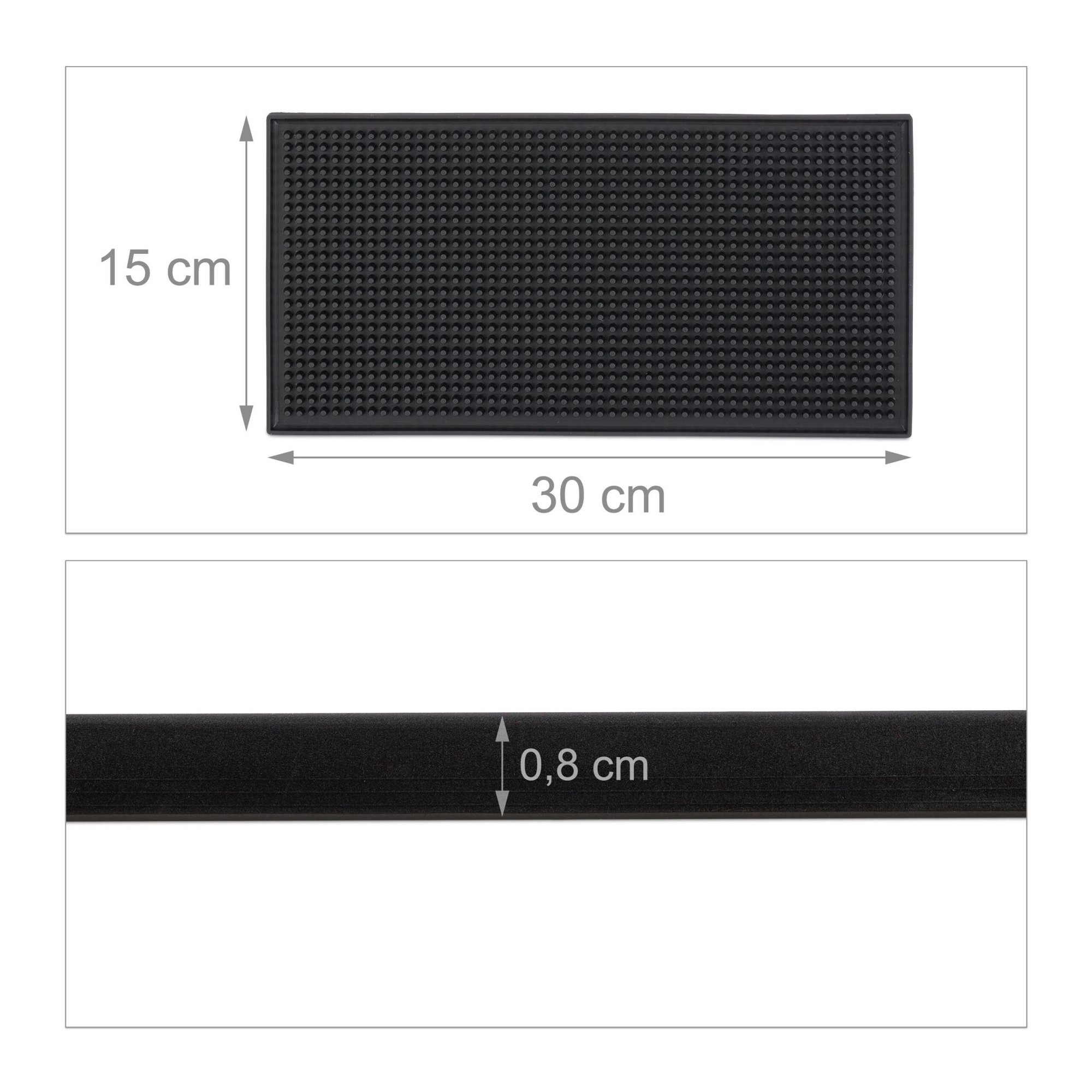 2x barmat 30x15 cm