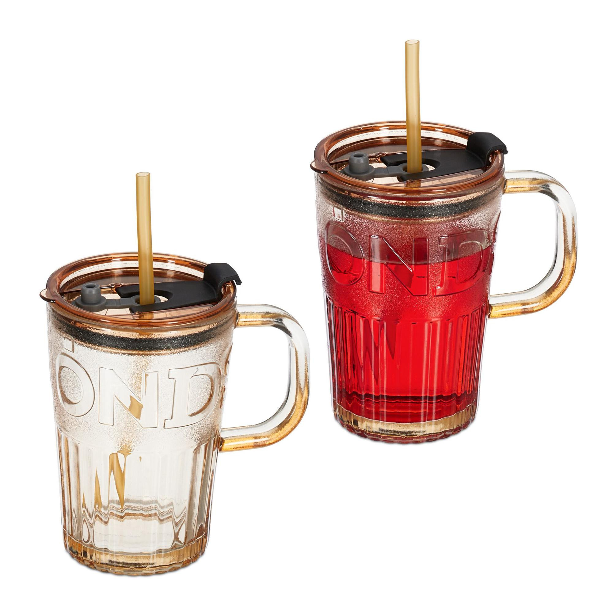 Conjunto de 2 copos com alças