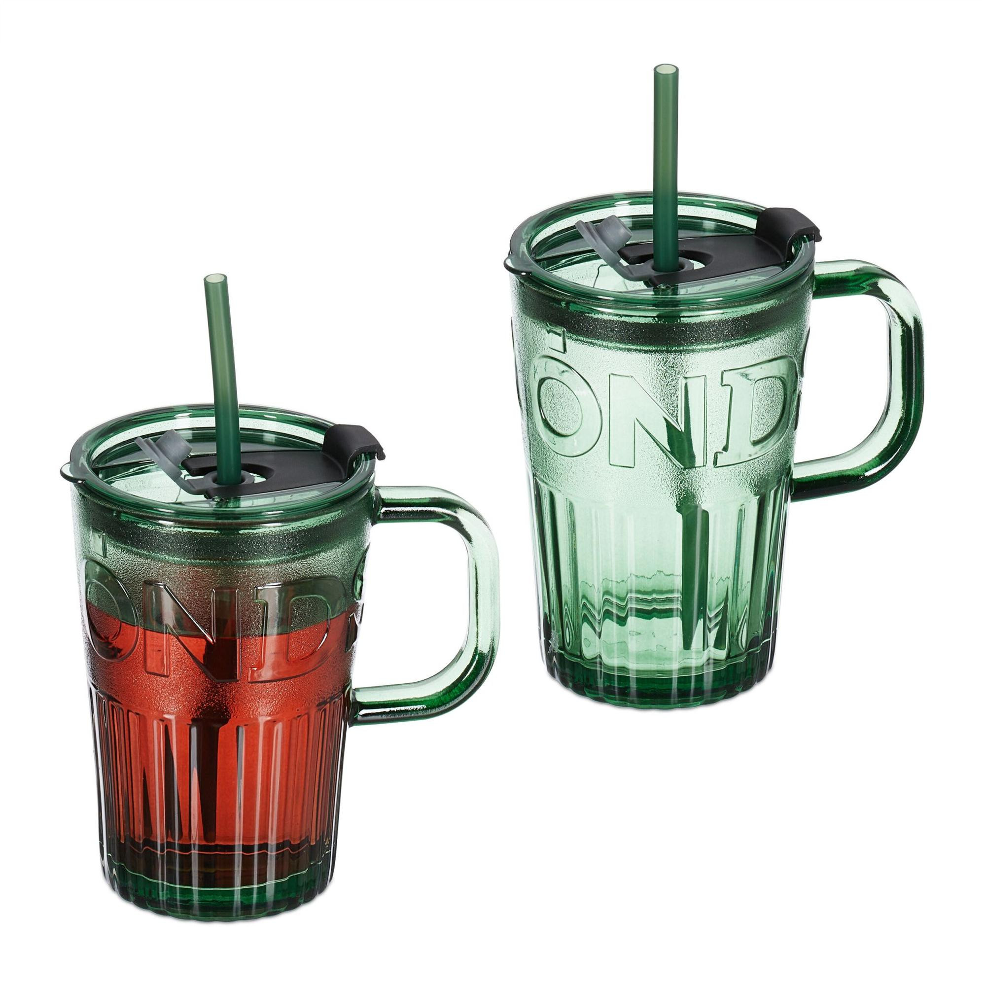 Conjunto de 2 copos com alças