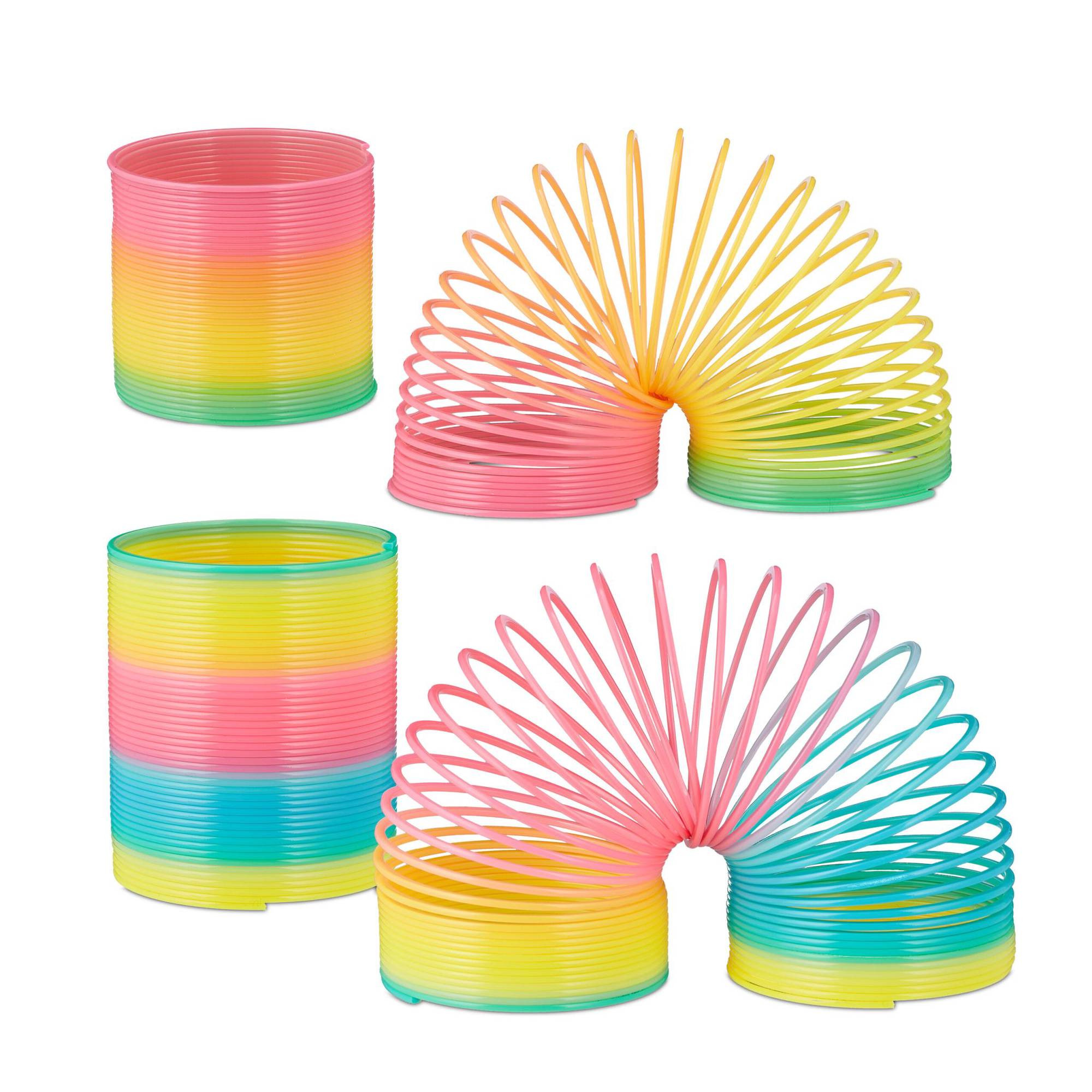 Regenbogenspirale 4er Set