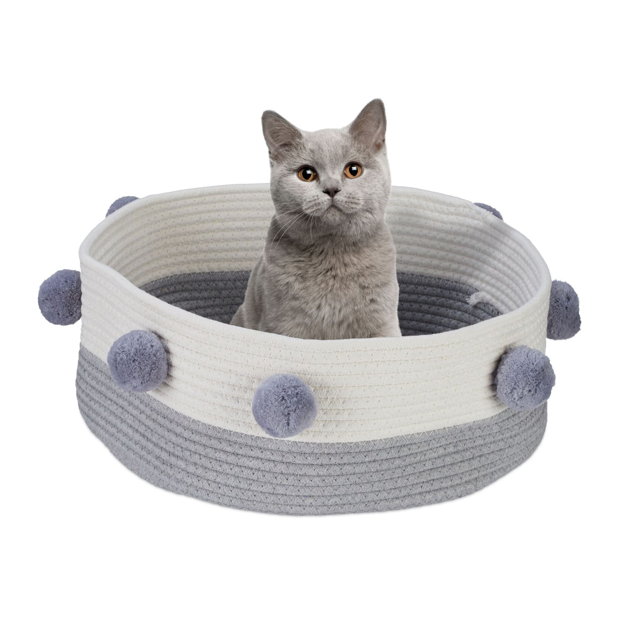 Lit pour chat en coton