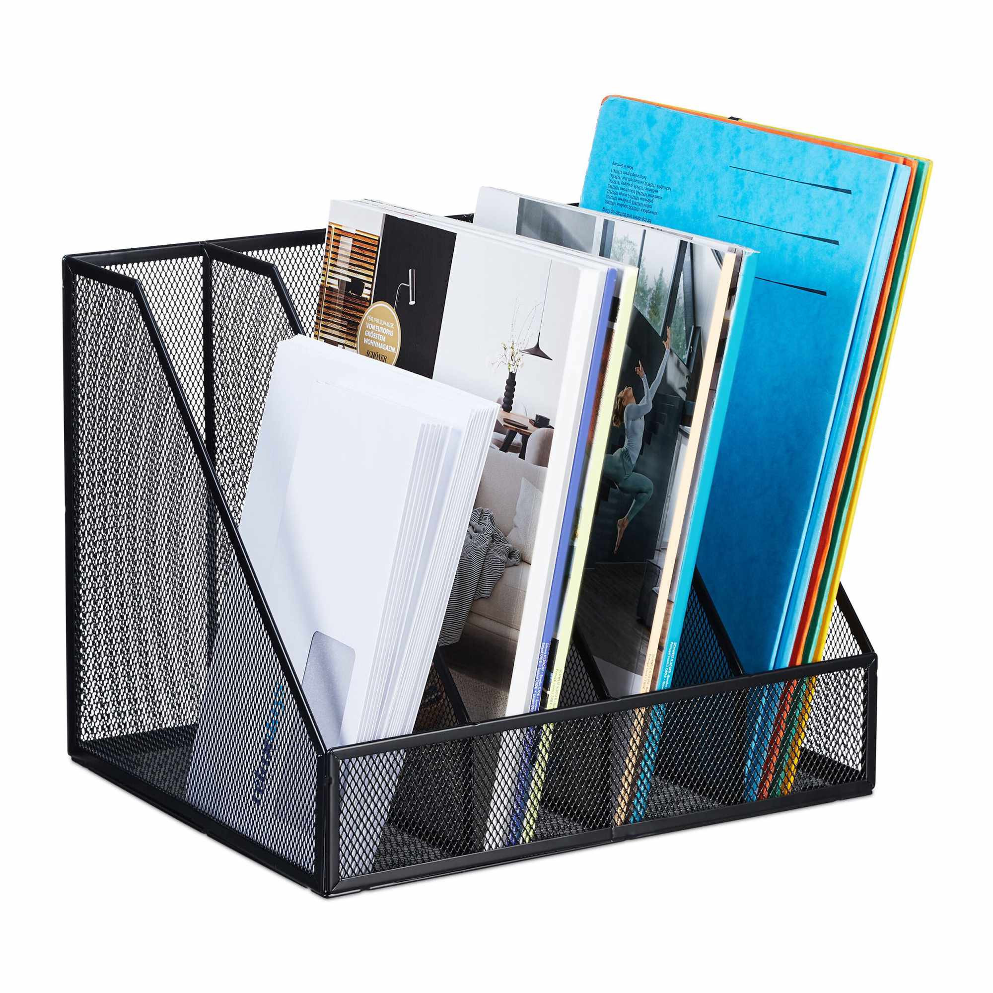 Collecteur de magazines 4 compartiments