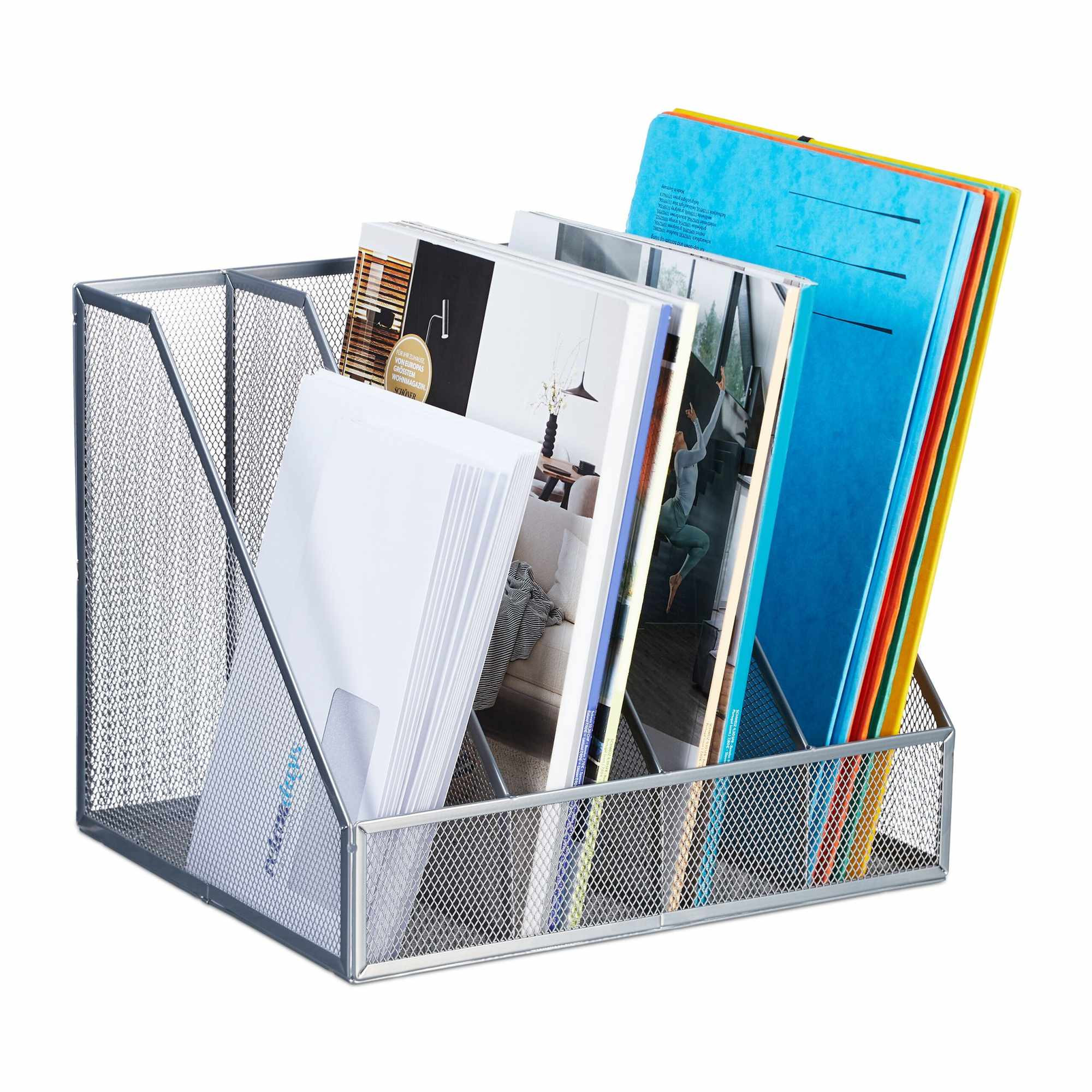 Collecteur de magazines 4 compartiments