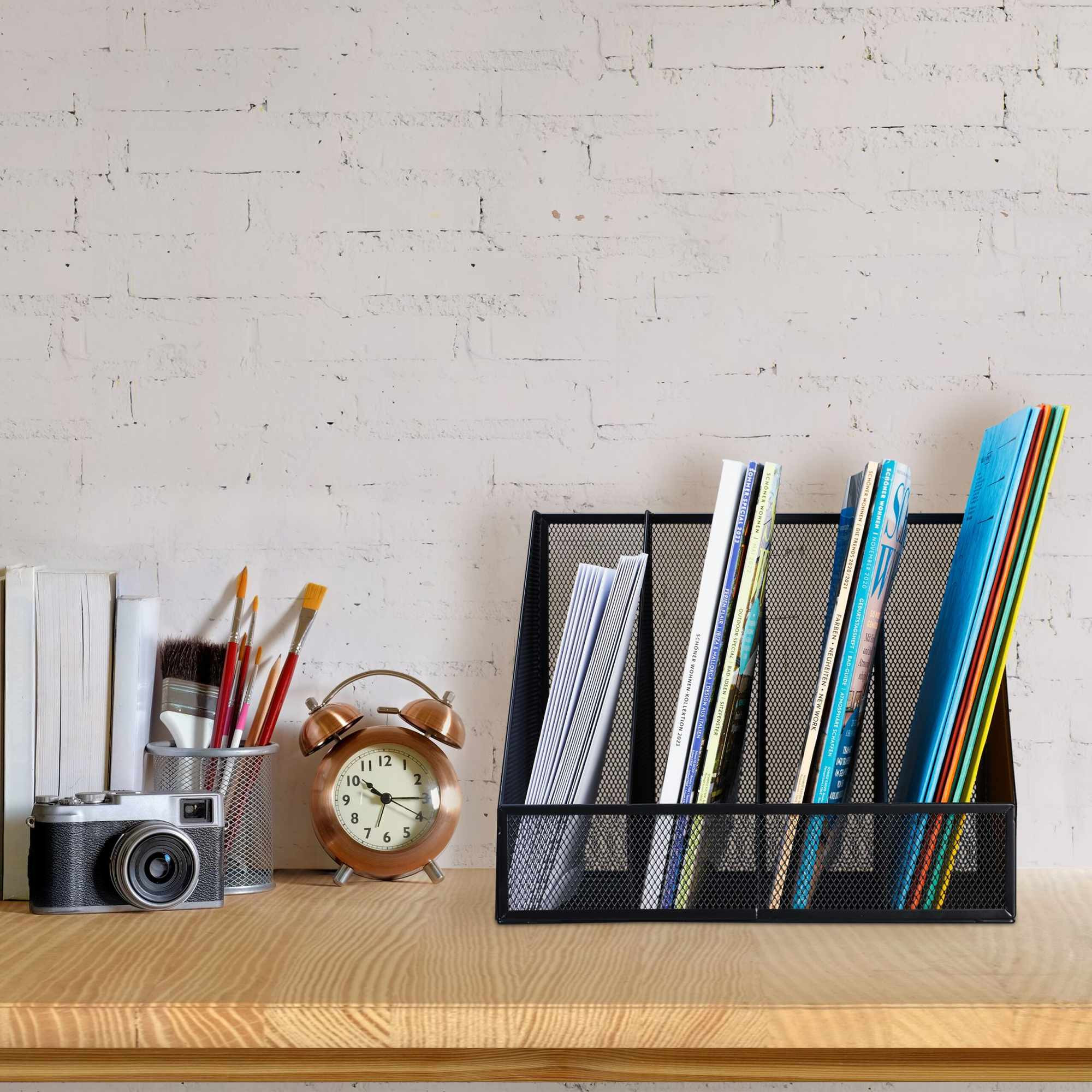 Collecteur de magazines 4 compartiments