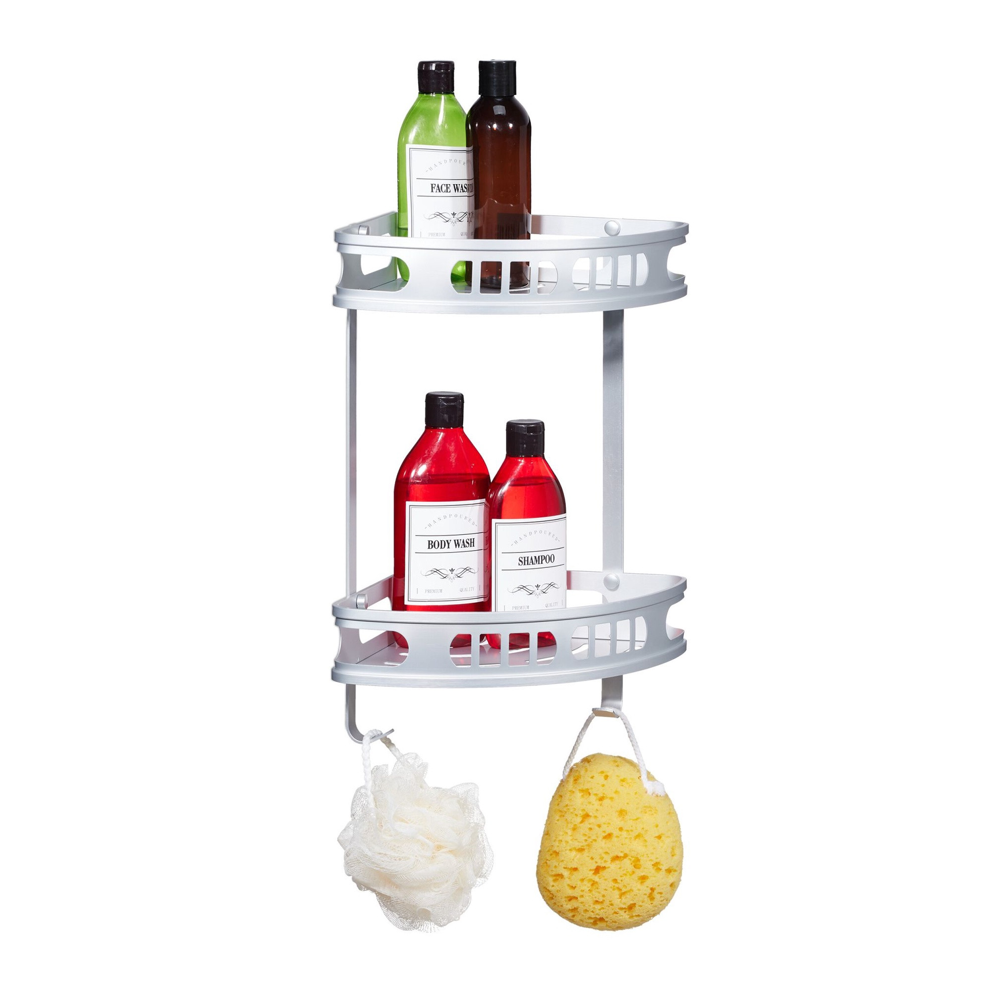 Étagère d'angle pour douche