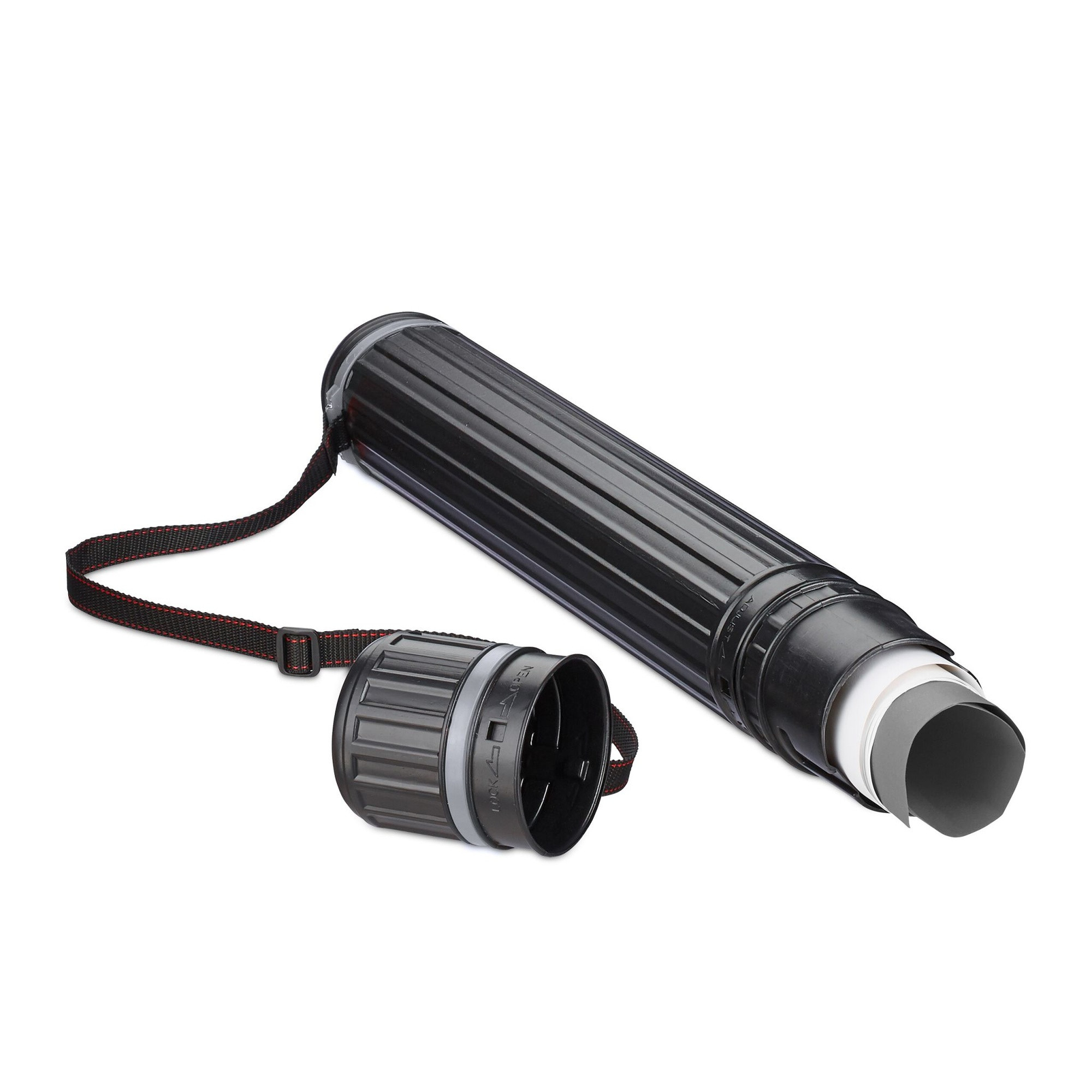 Retractable poster roll