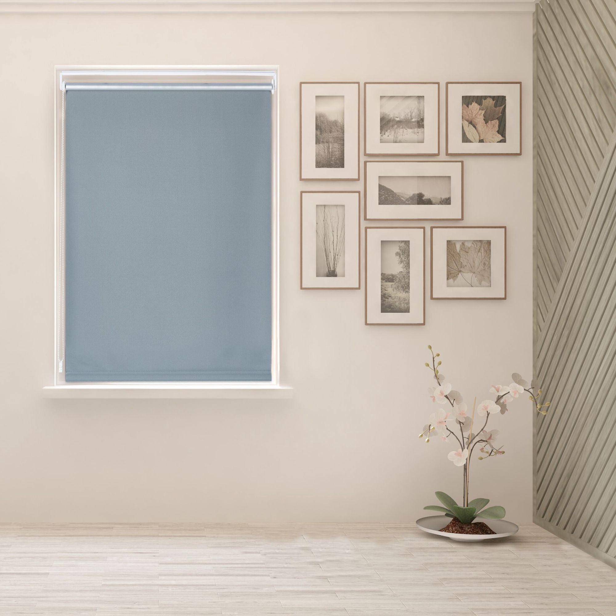 Graues Thermorollo 160 cm lang