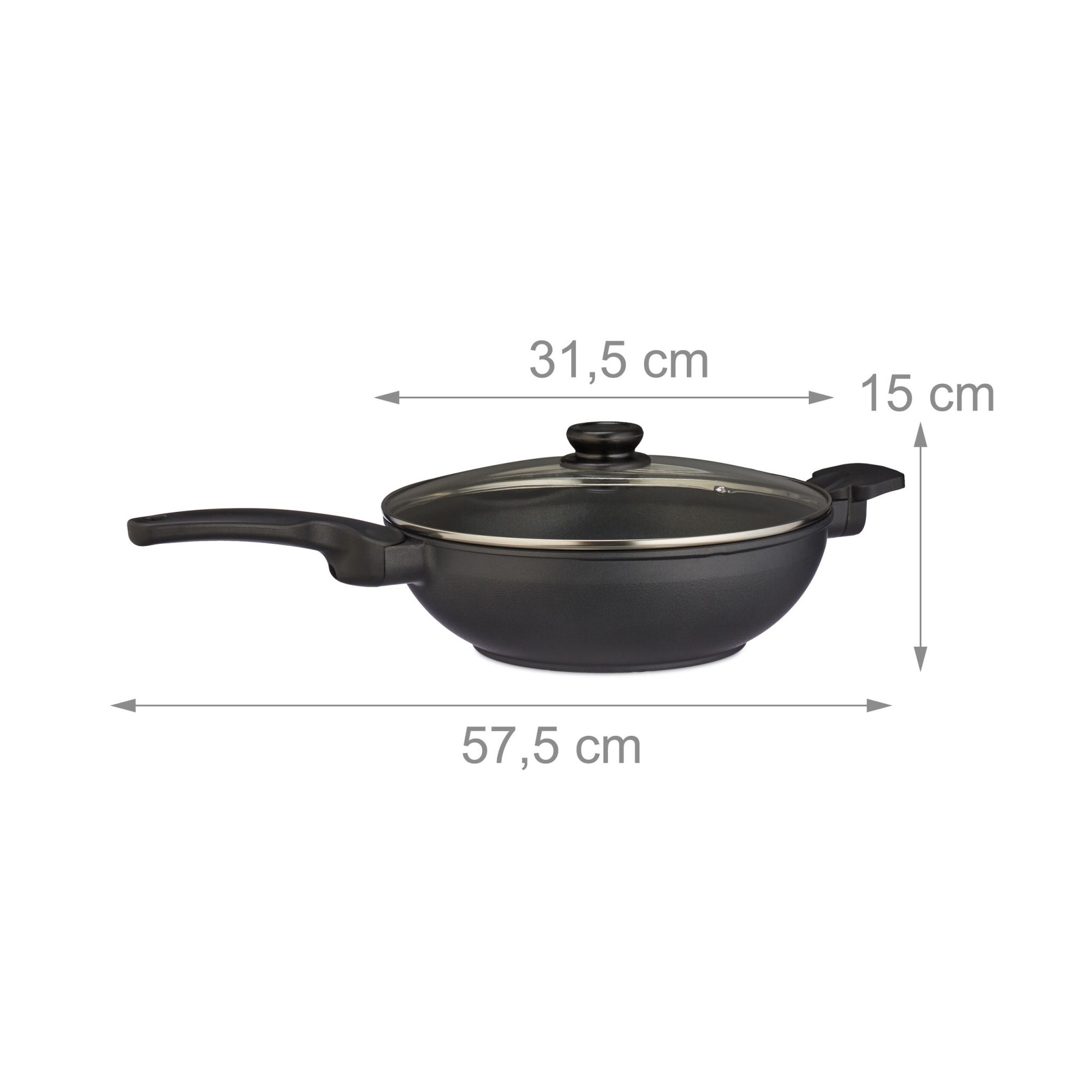 Wok mit Deckel