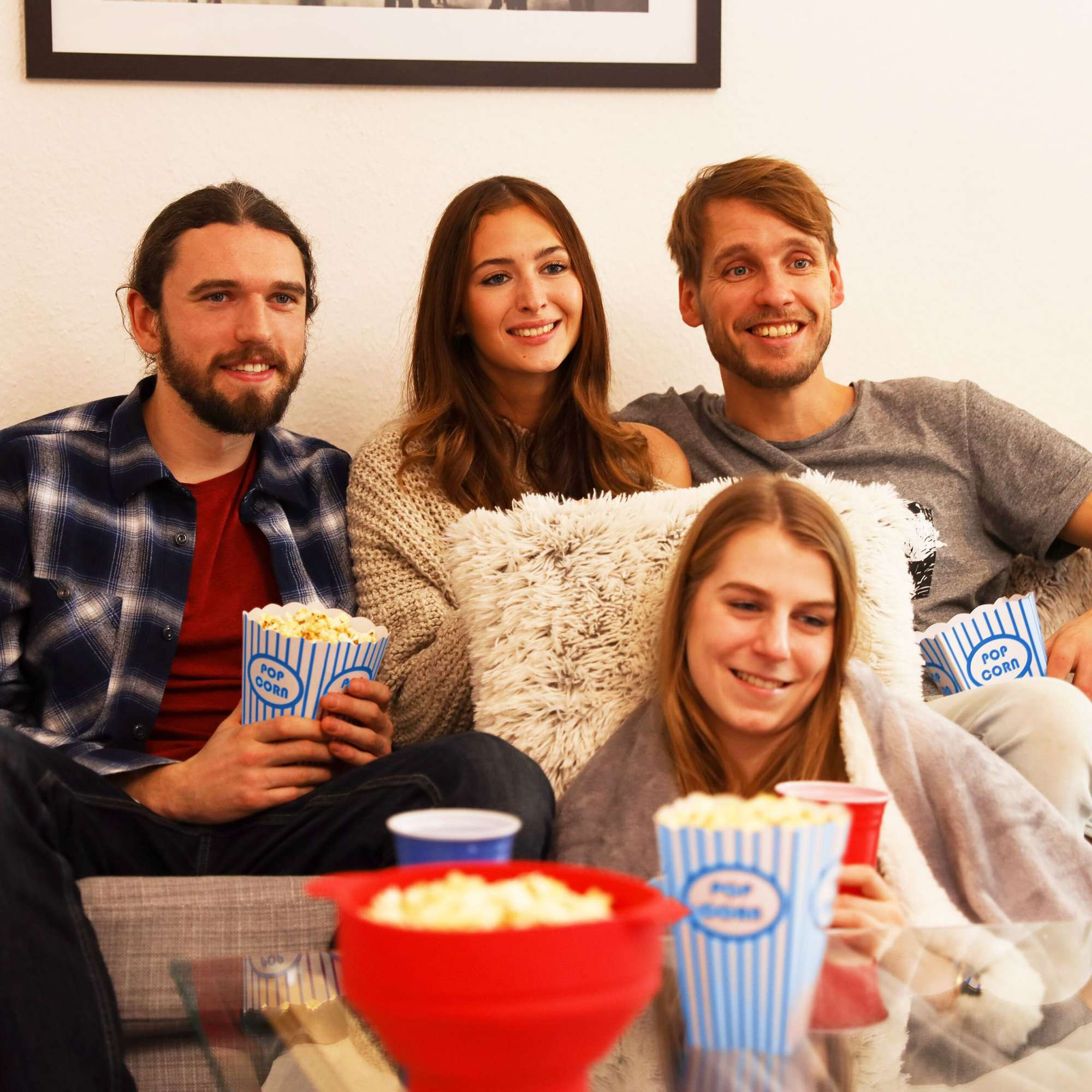 Popcorn bags, 48 ​​pcs