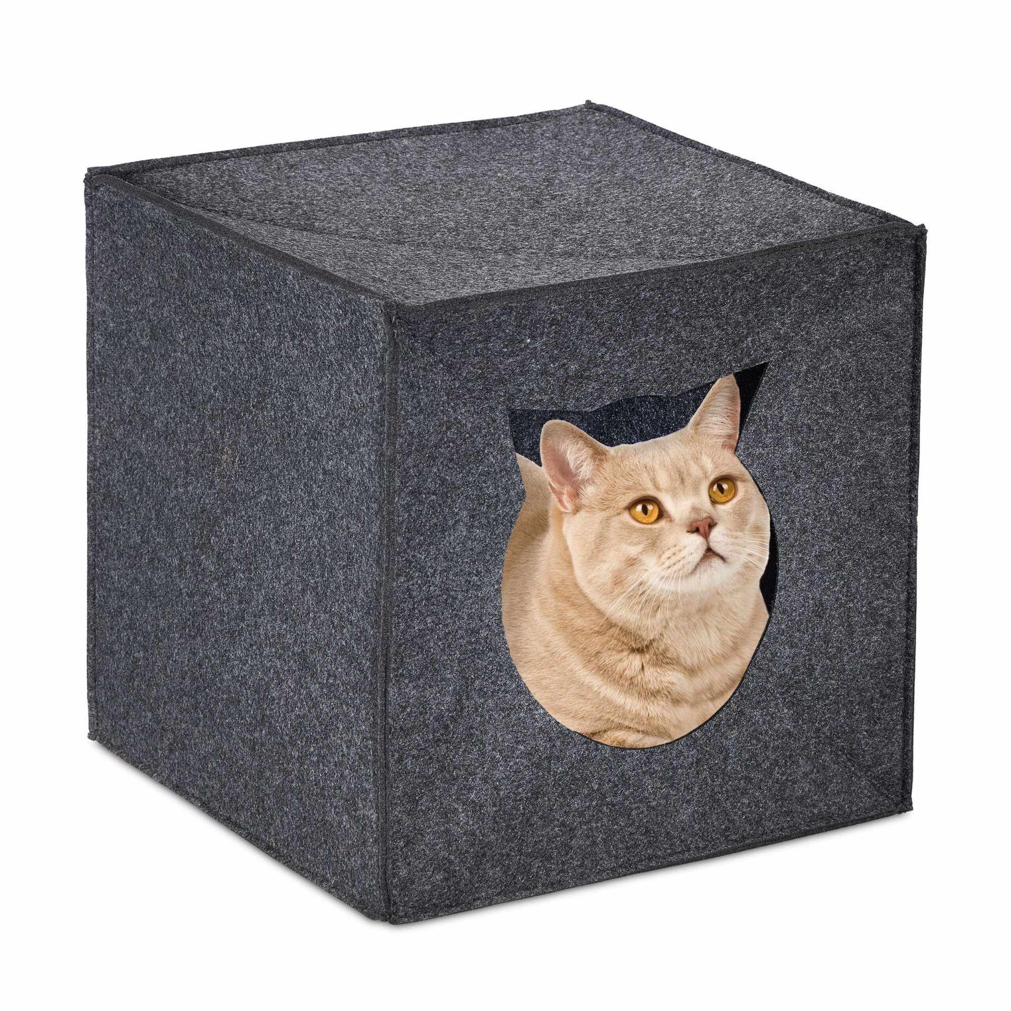 Manta para caverna de gato
