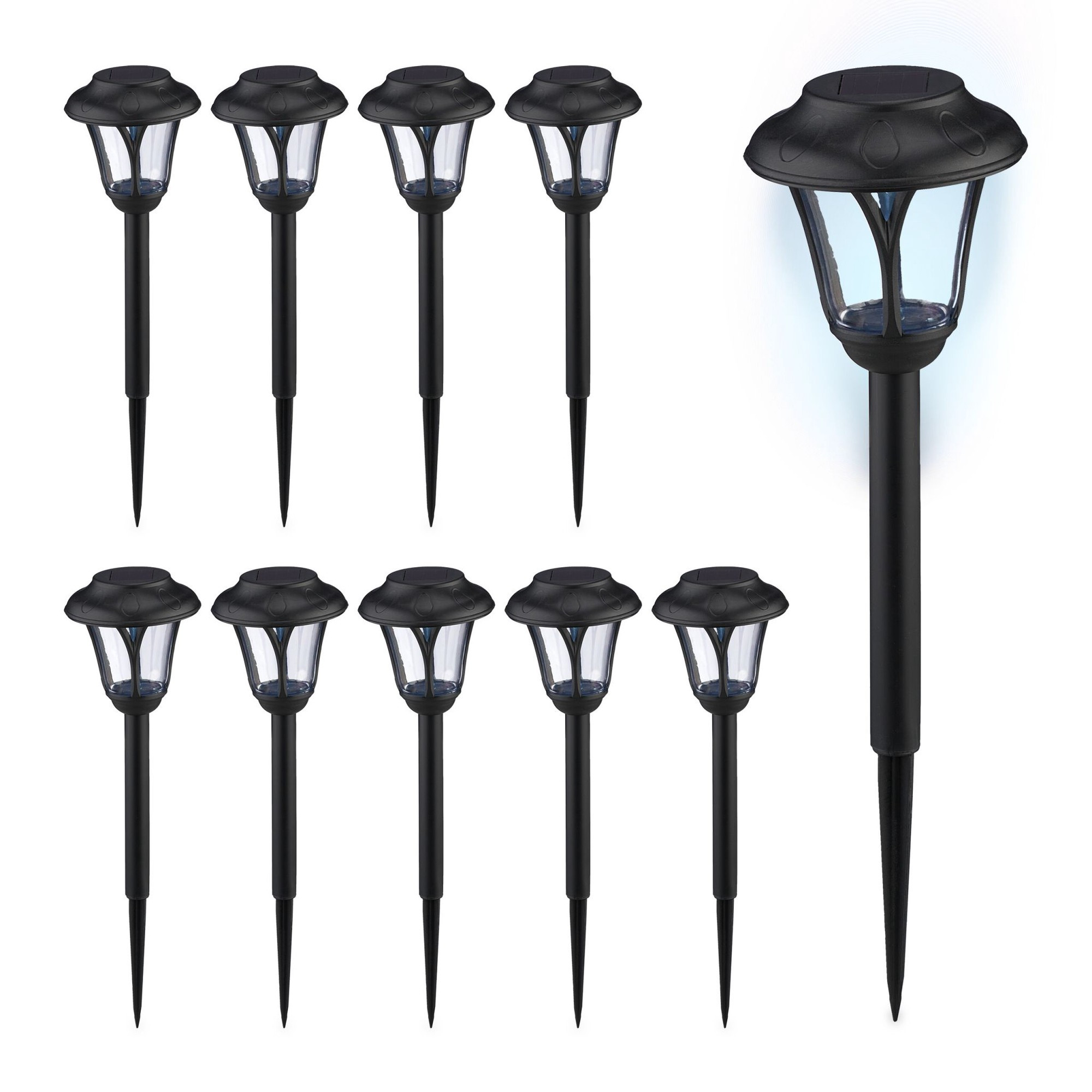 Conjunto de lâmpadas solares