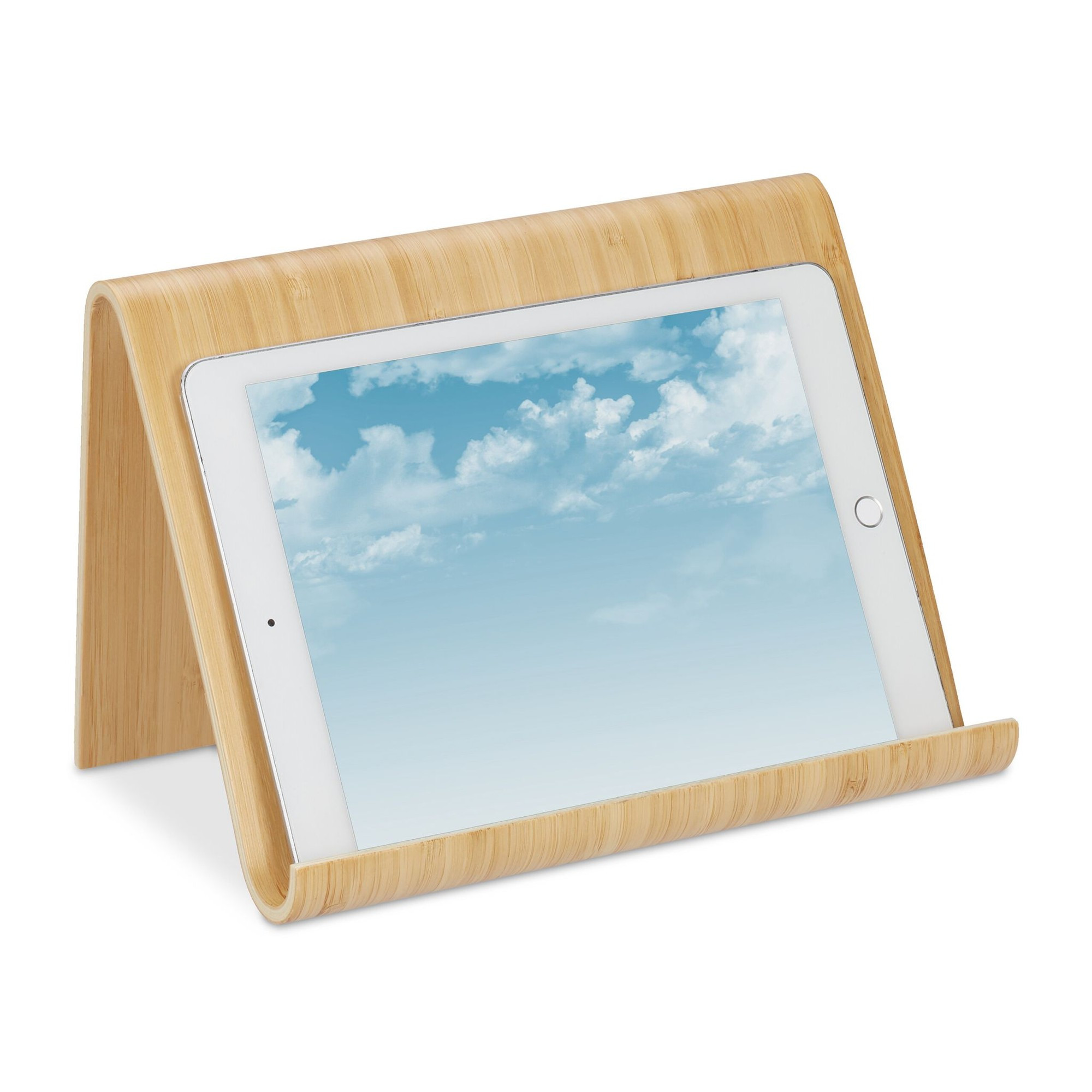 Supporto per tablet in legno