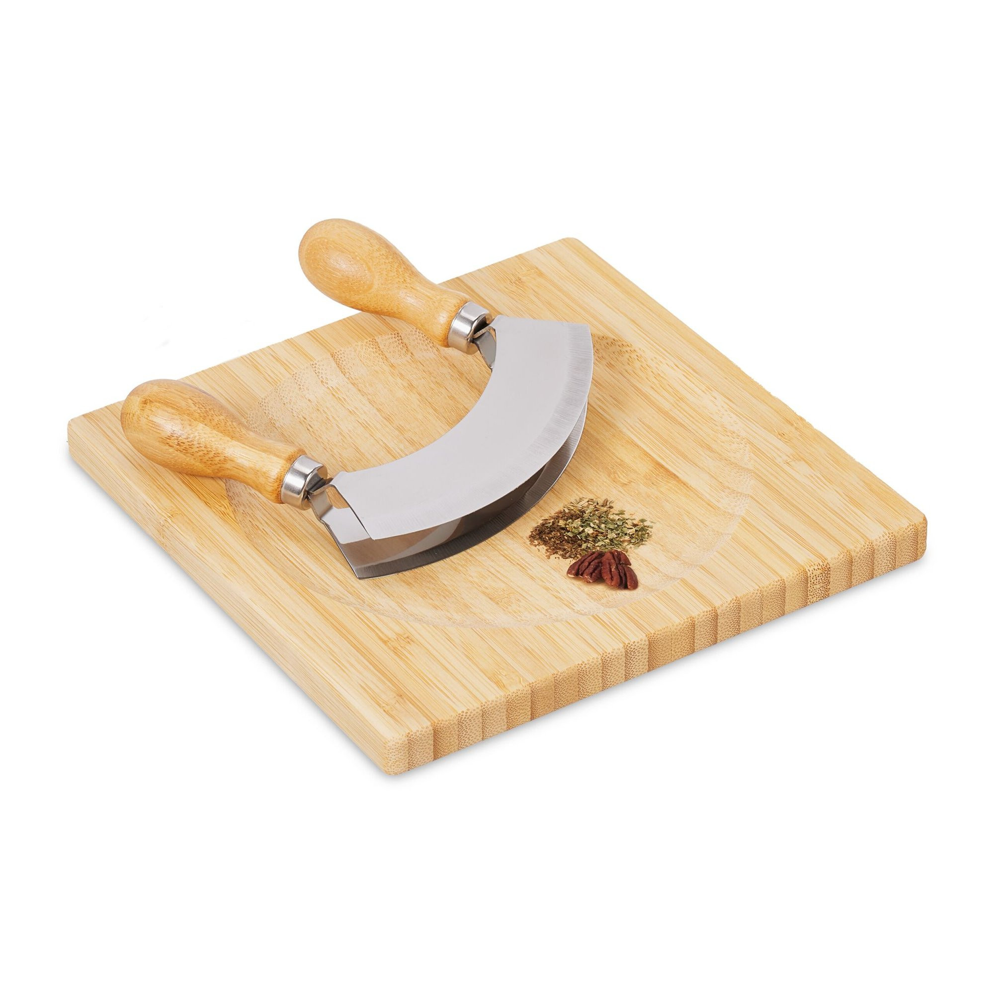 Cuchillo de cortar de doble capa con tabla