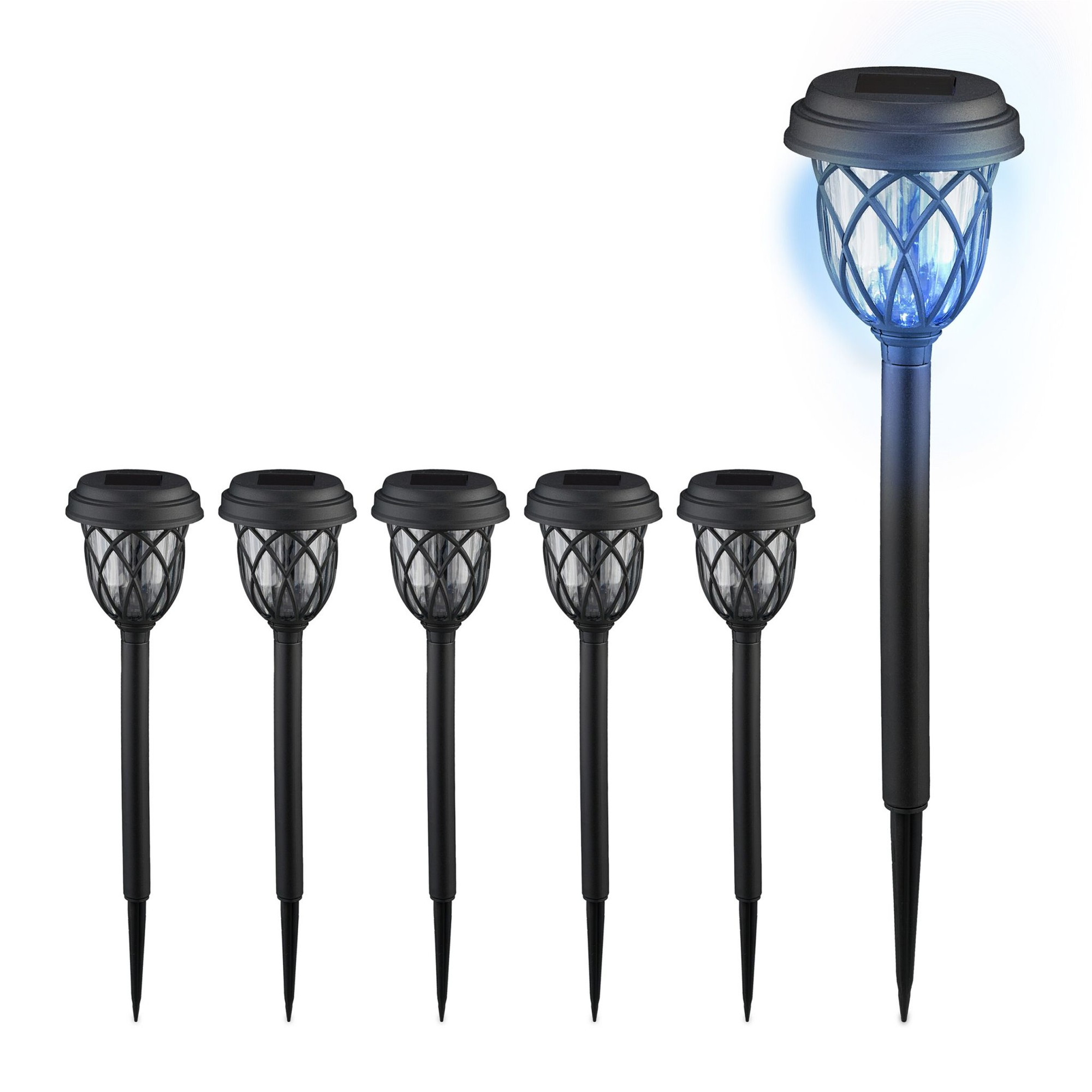 Lanterna con lampada a celle solari