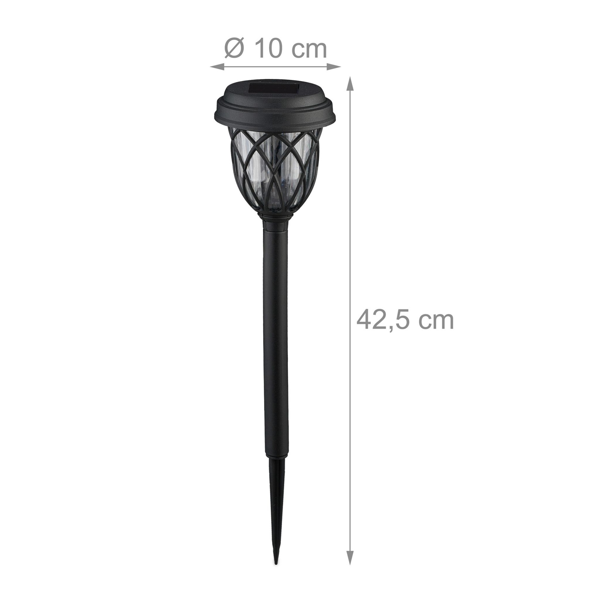 Linterna con lámpara de celda solar