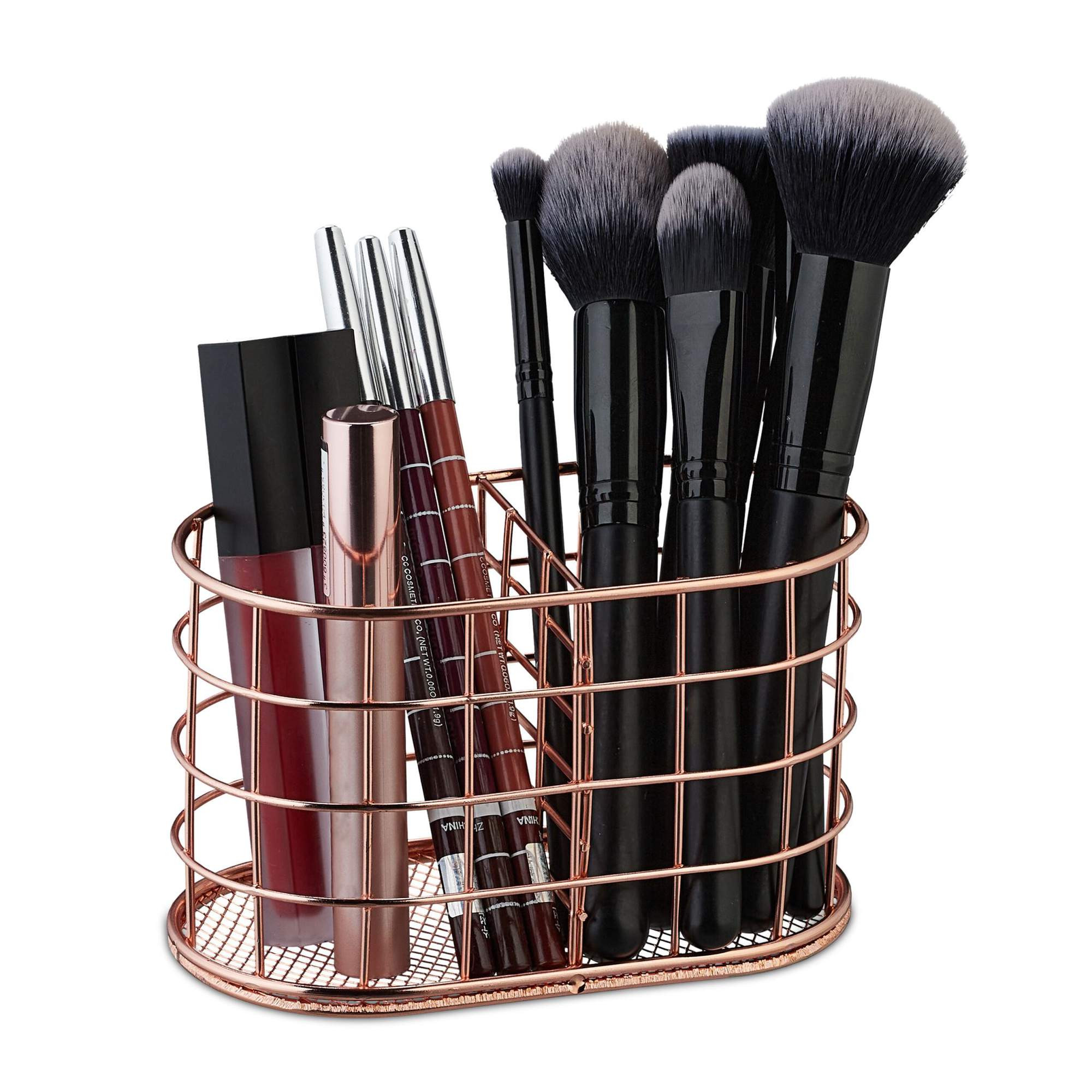 Corps de stylo 2 compartiments or rose