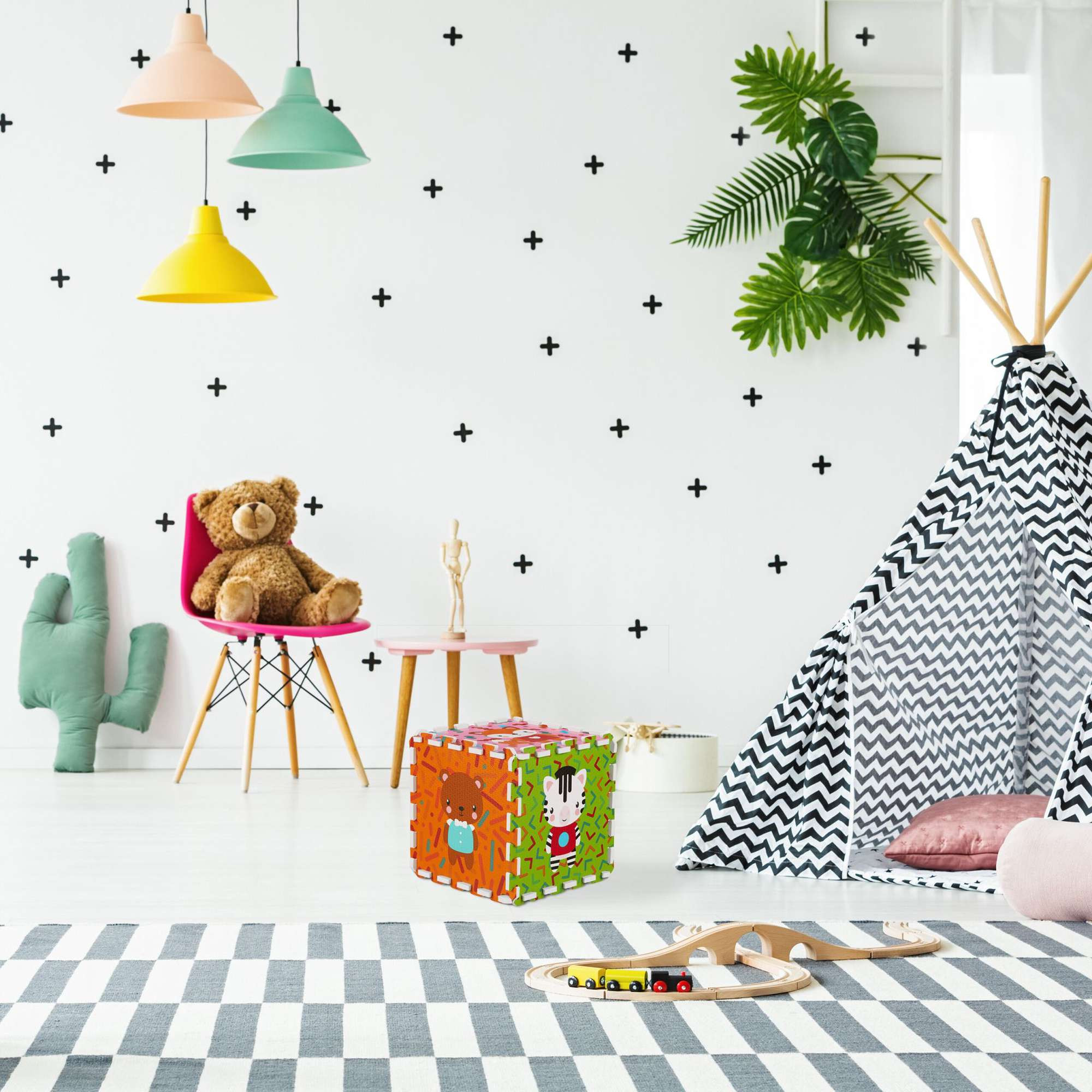 Puzzelmat voor dieren
