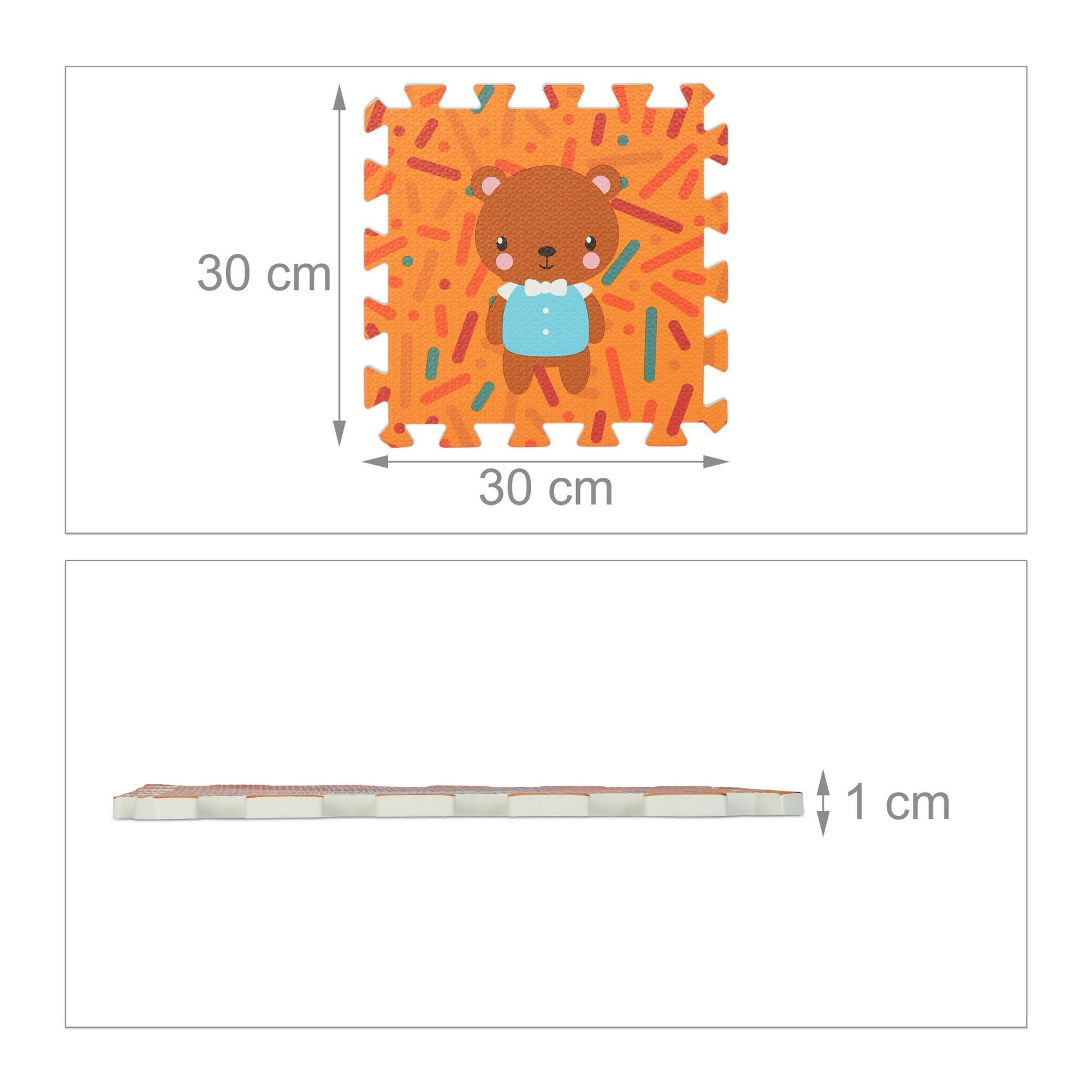 Puzzelmat voor dieren