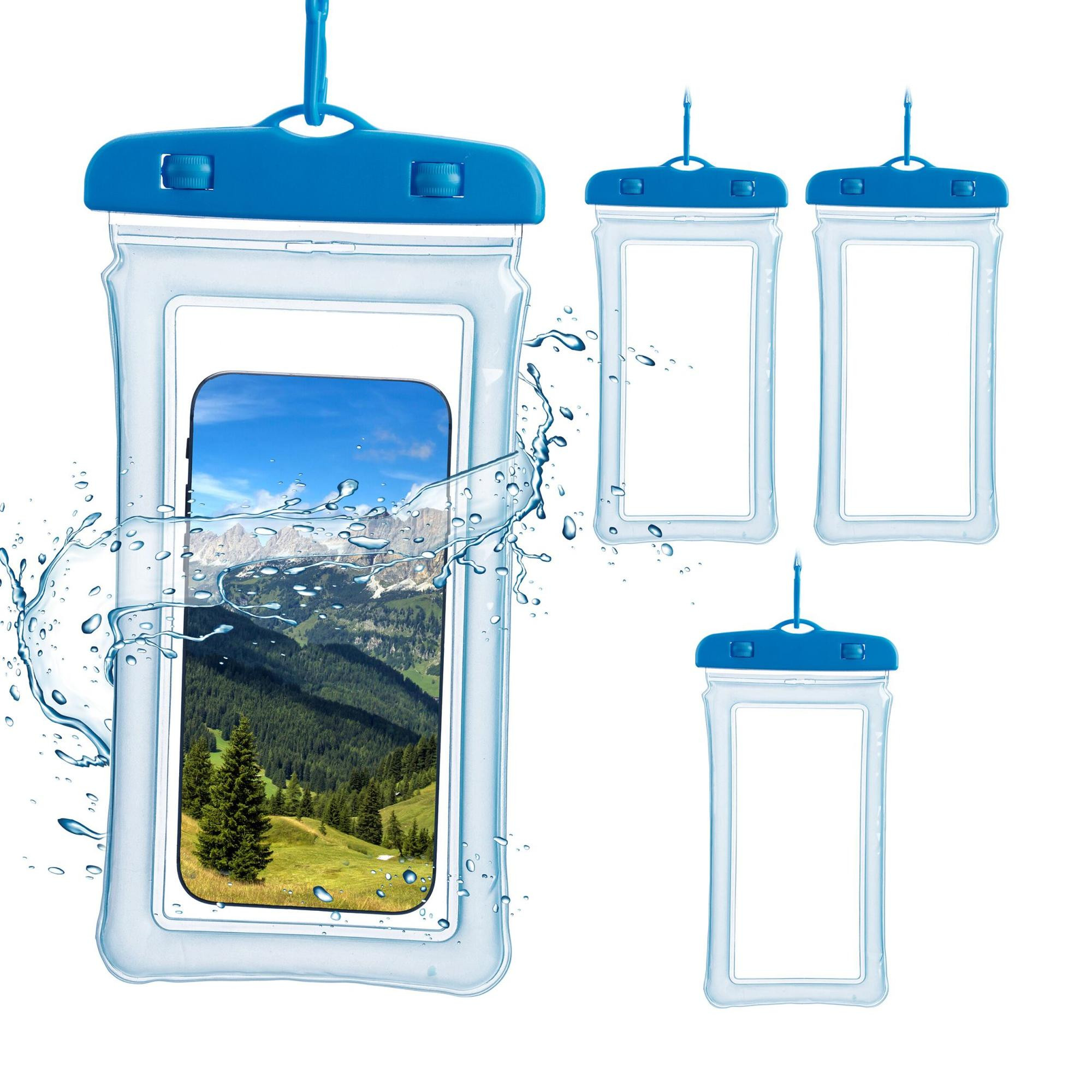 Waterproof mobile phone case, 4 pcs