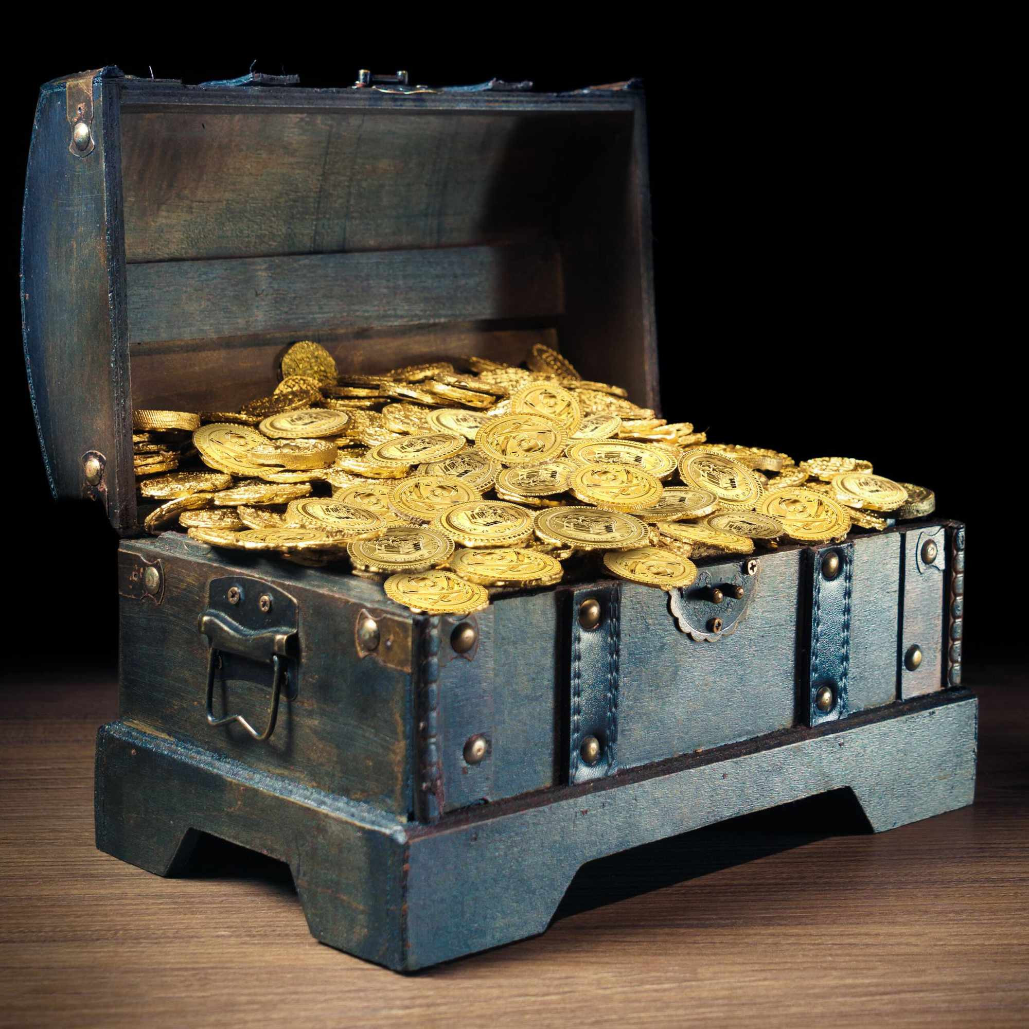 Conjunto de 48 monedas de oro