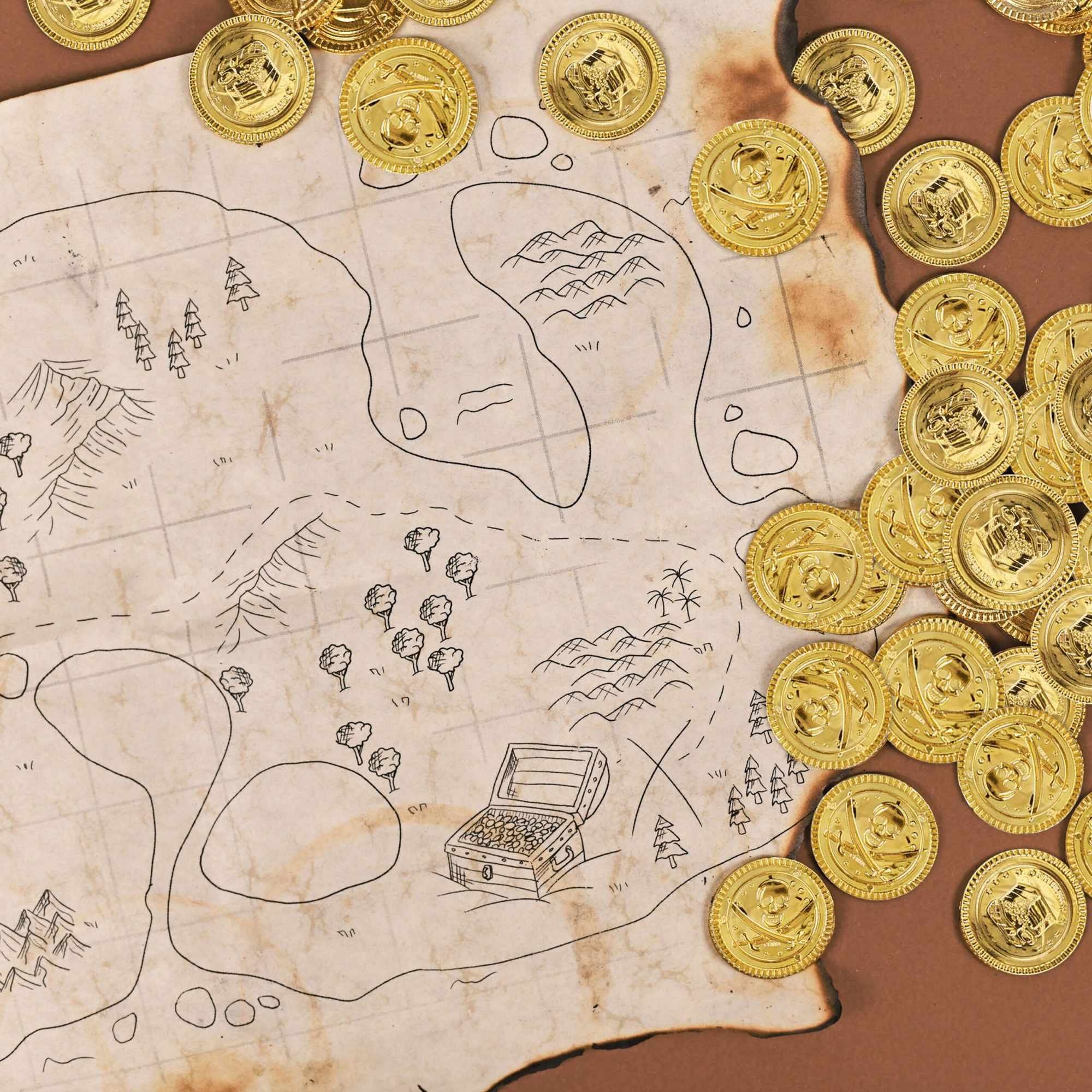 Conjunto de 48 monedas de oro