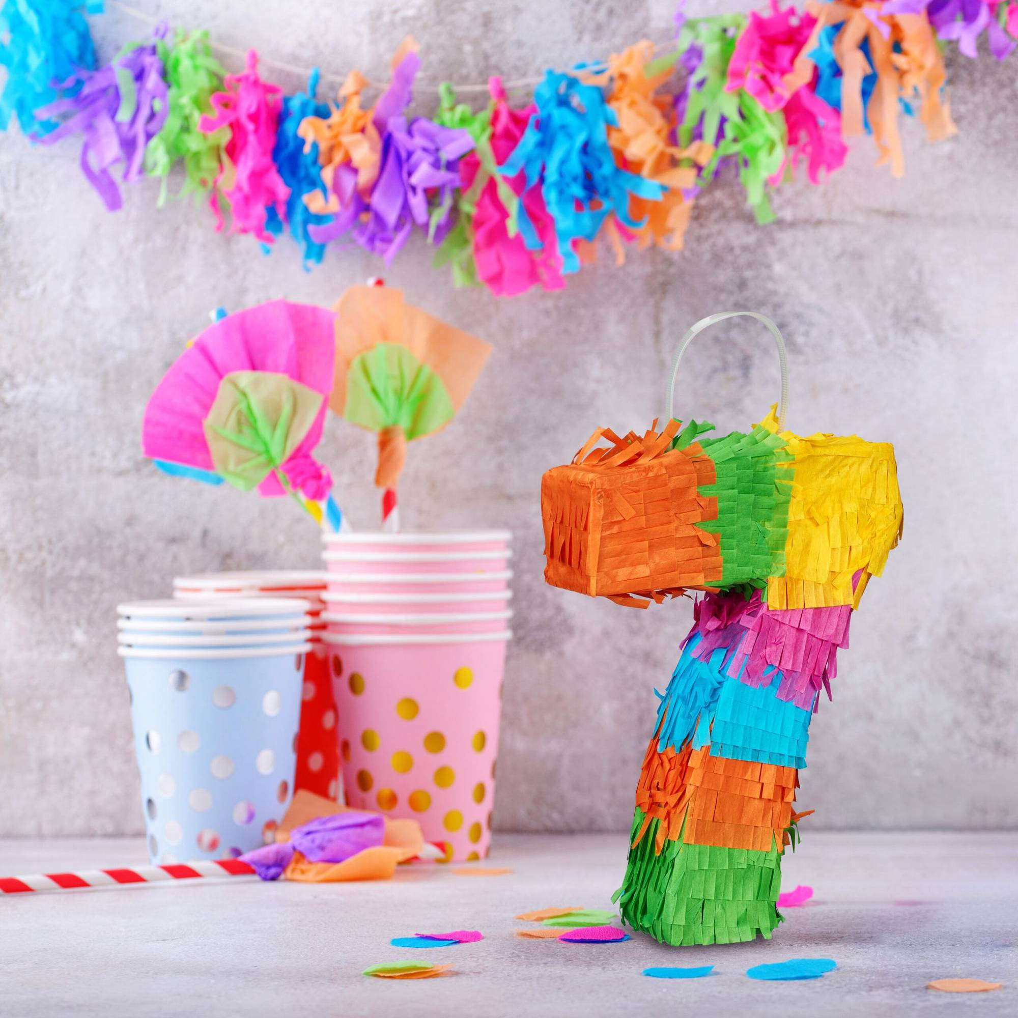 Mini-Piñata Nummer 7
