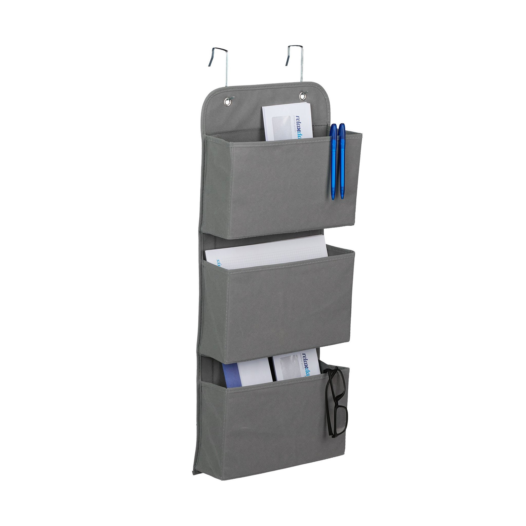 Organizer da appendere con 3 scomparti