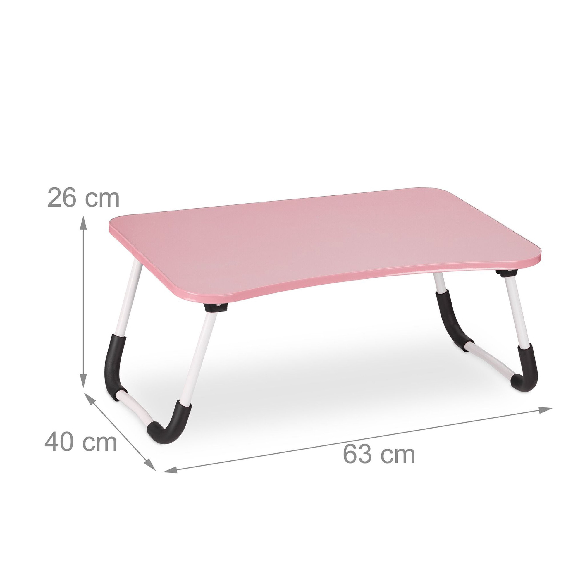 Mesa para portátil rosa