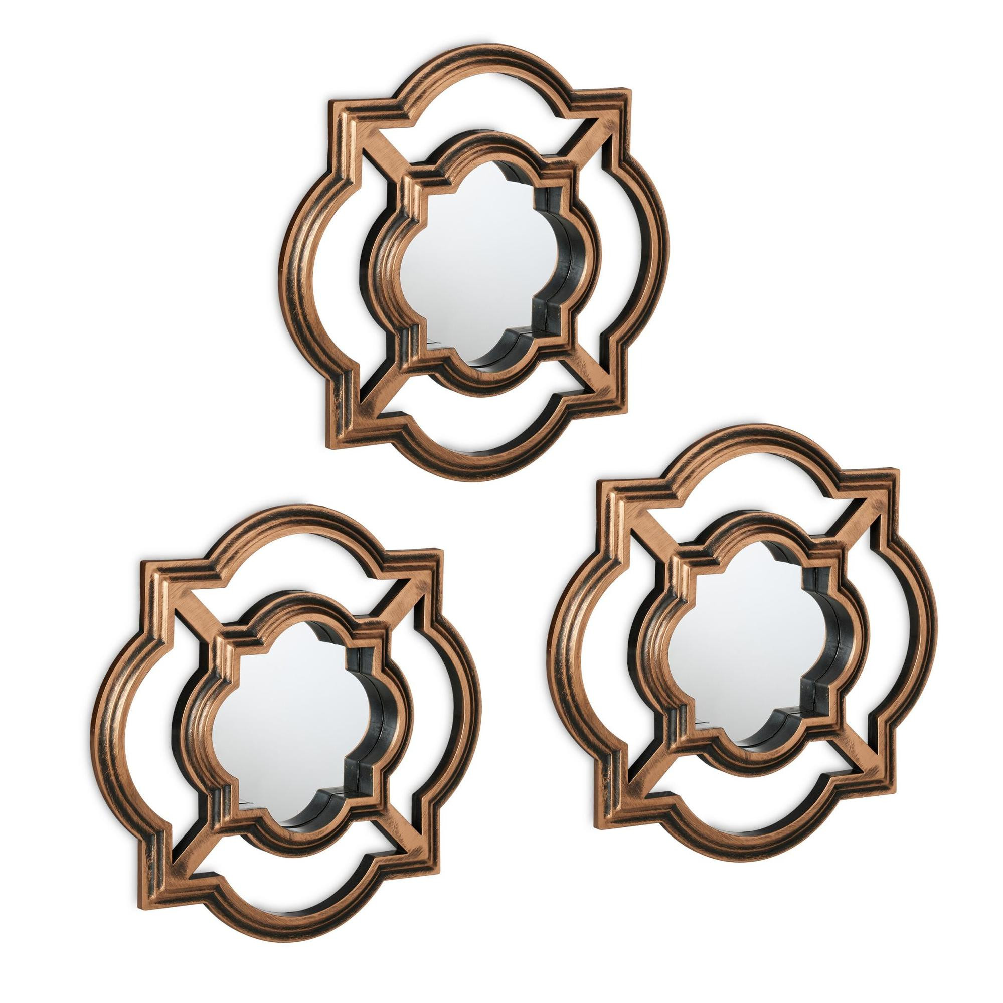 Ensemble de 3 miroirs décoratifs