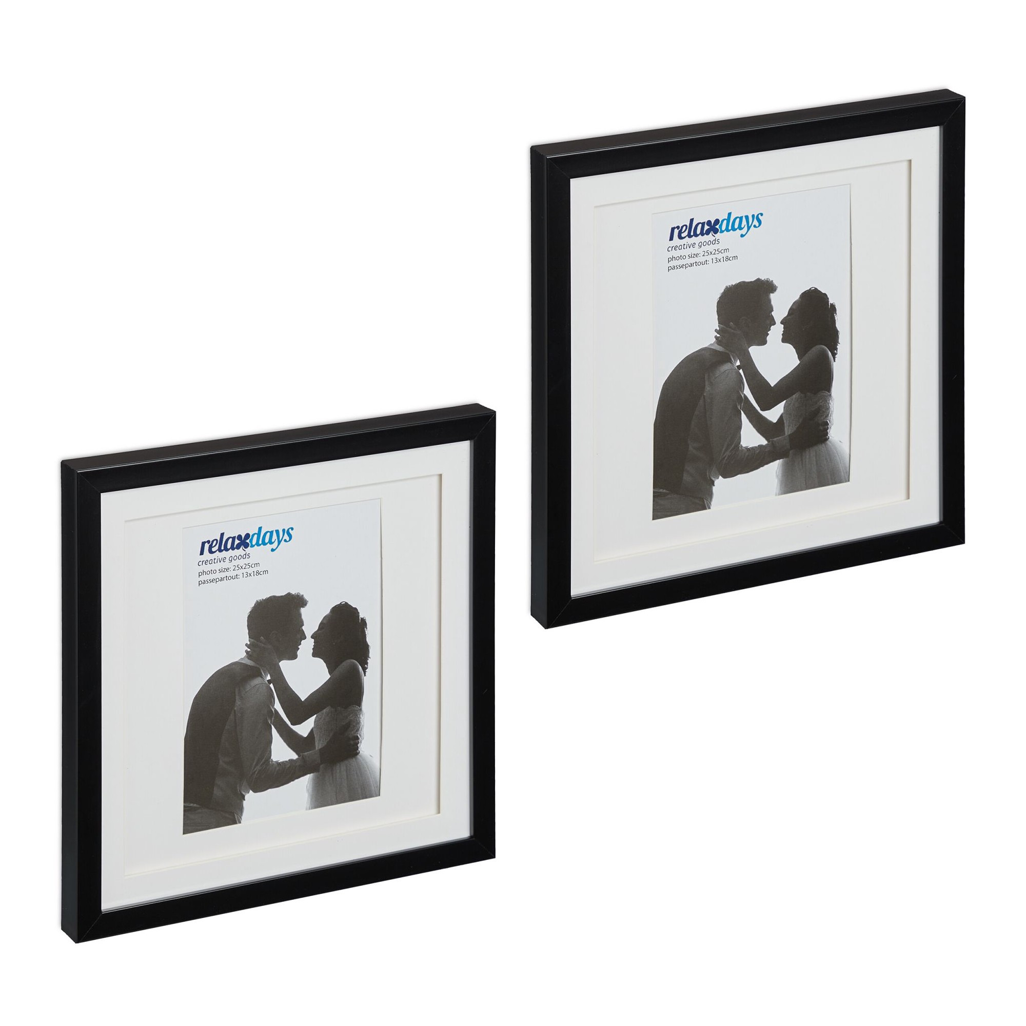 Bilderrahmen 25x25 cm 2er Set