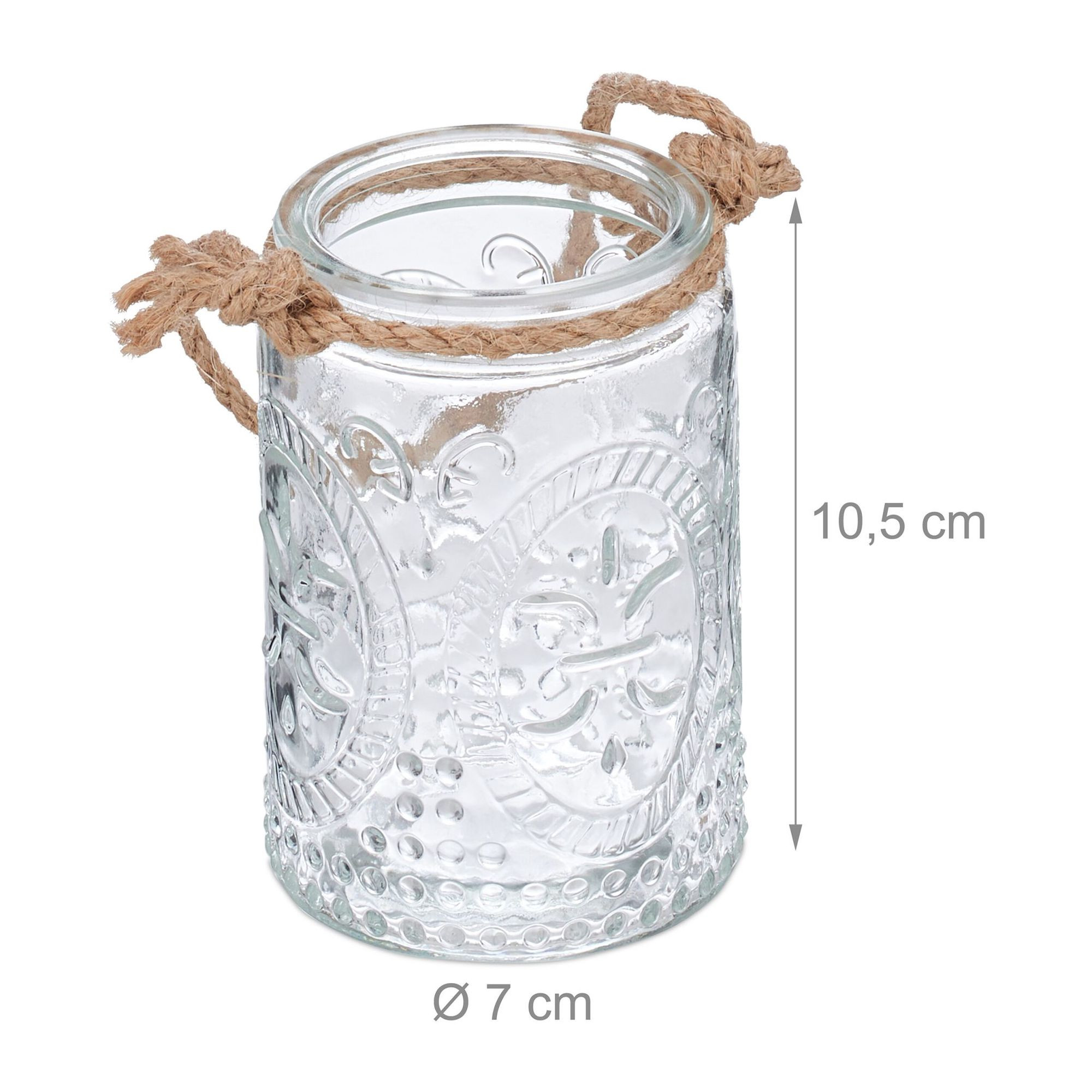 Lanterna vintage, conjunto de 12