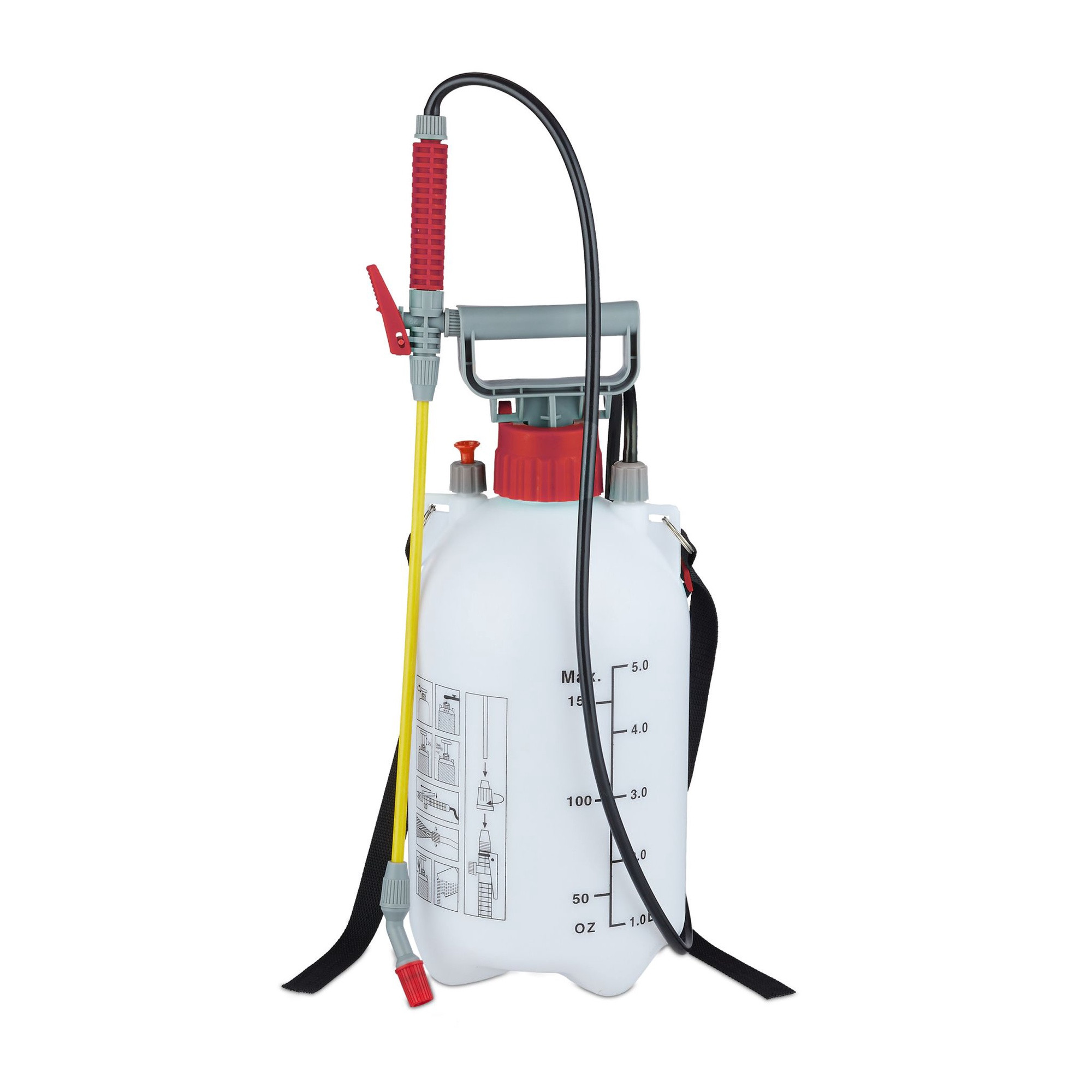 Spruzzatore a pressione 5 l