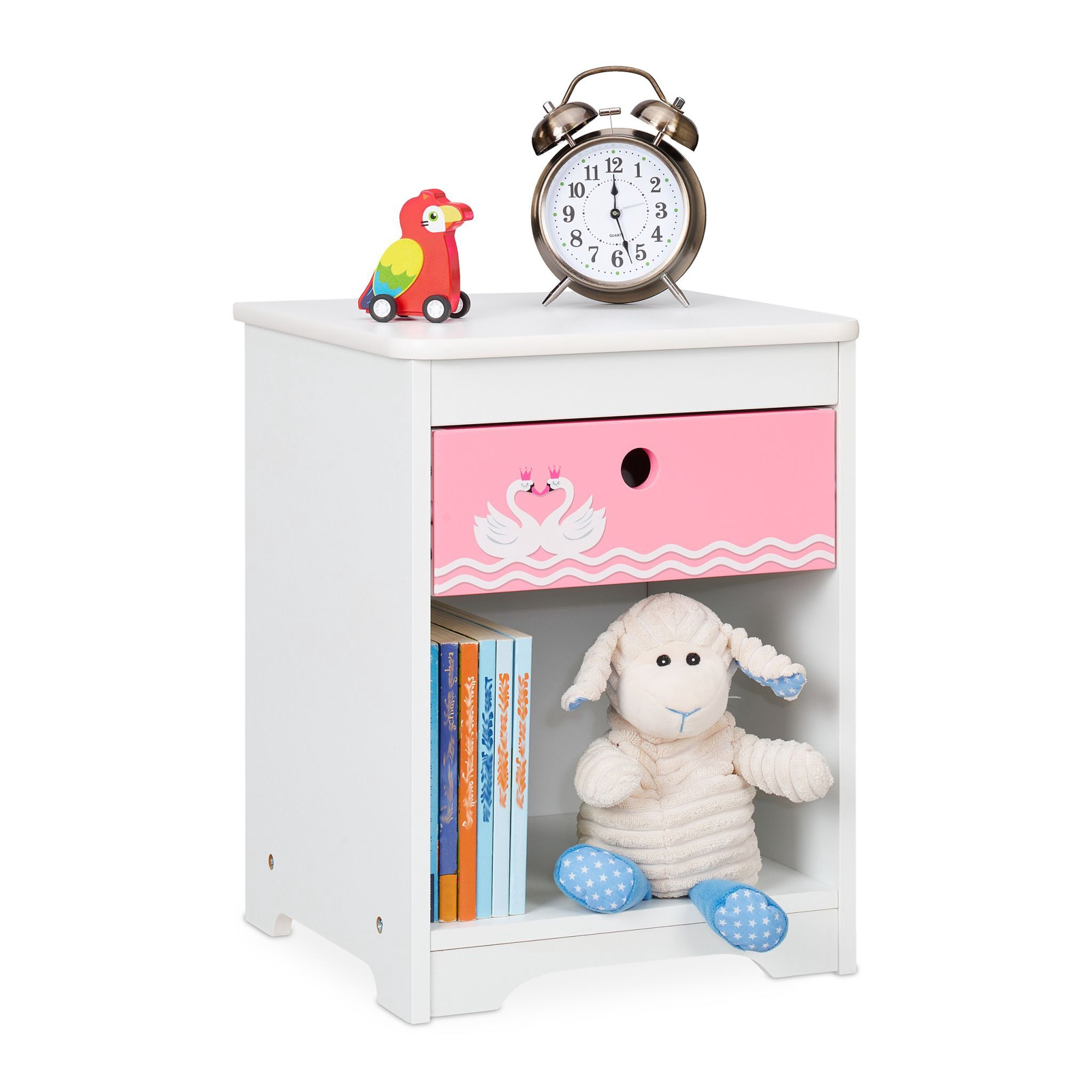 Comodino per bambini Cigno
