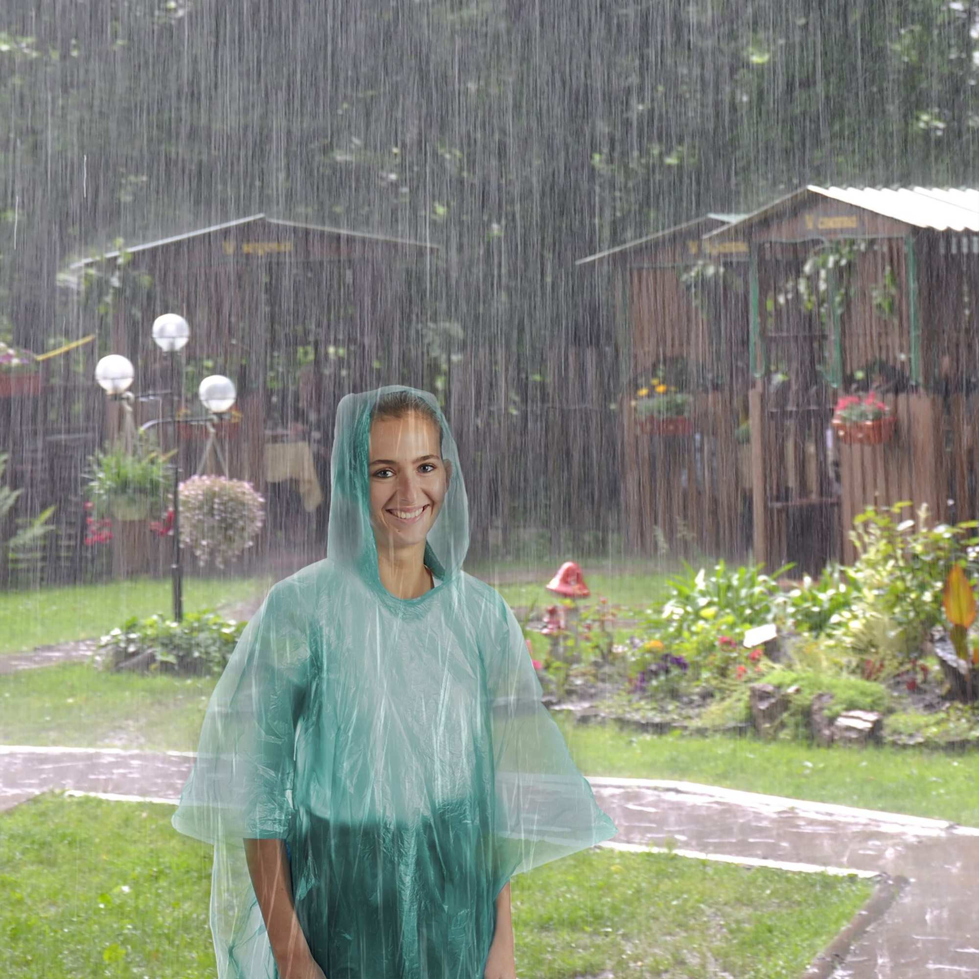 Juego de 10 ponchos desechables