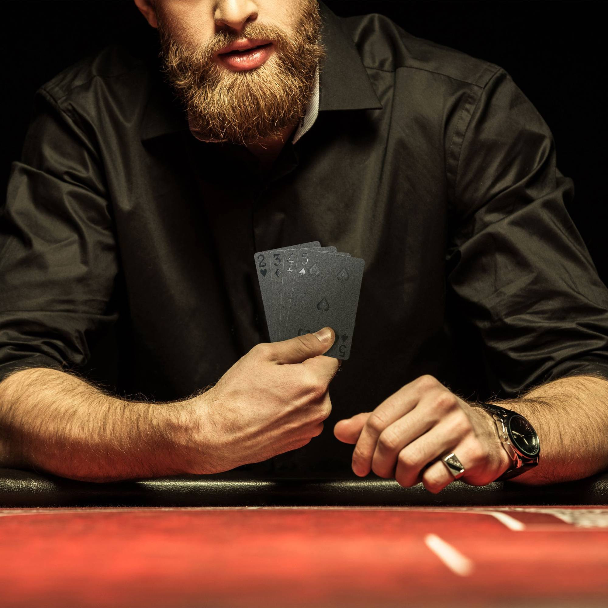 Waterdichte pokerkaarten 2 sets