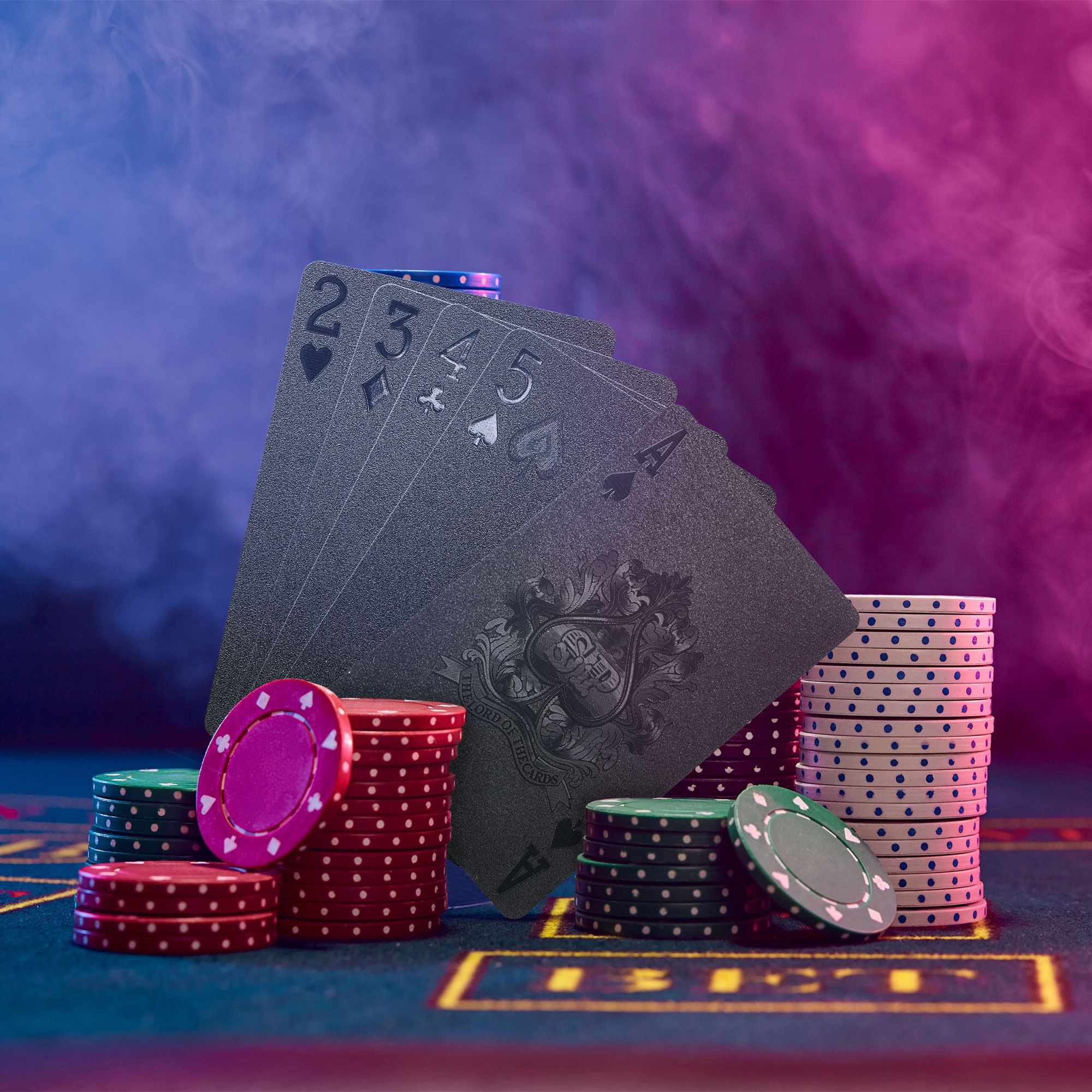 Waterdichte pokerkaarten 2 sets